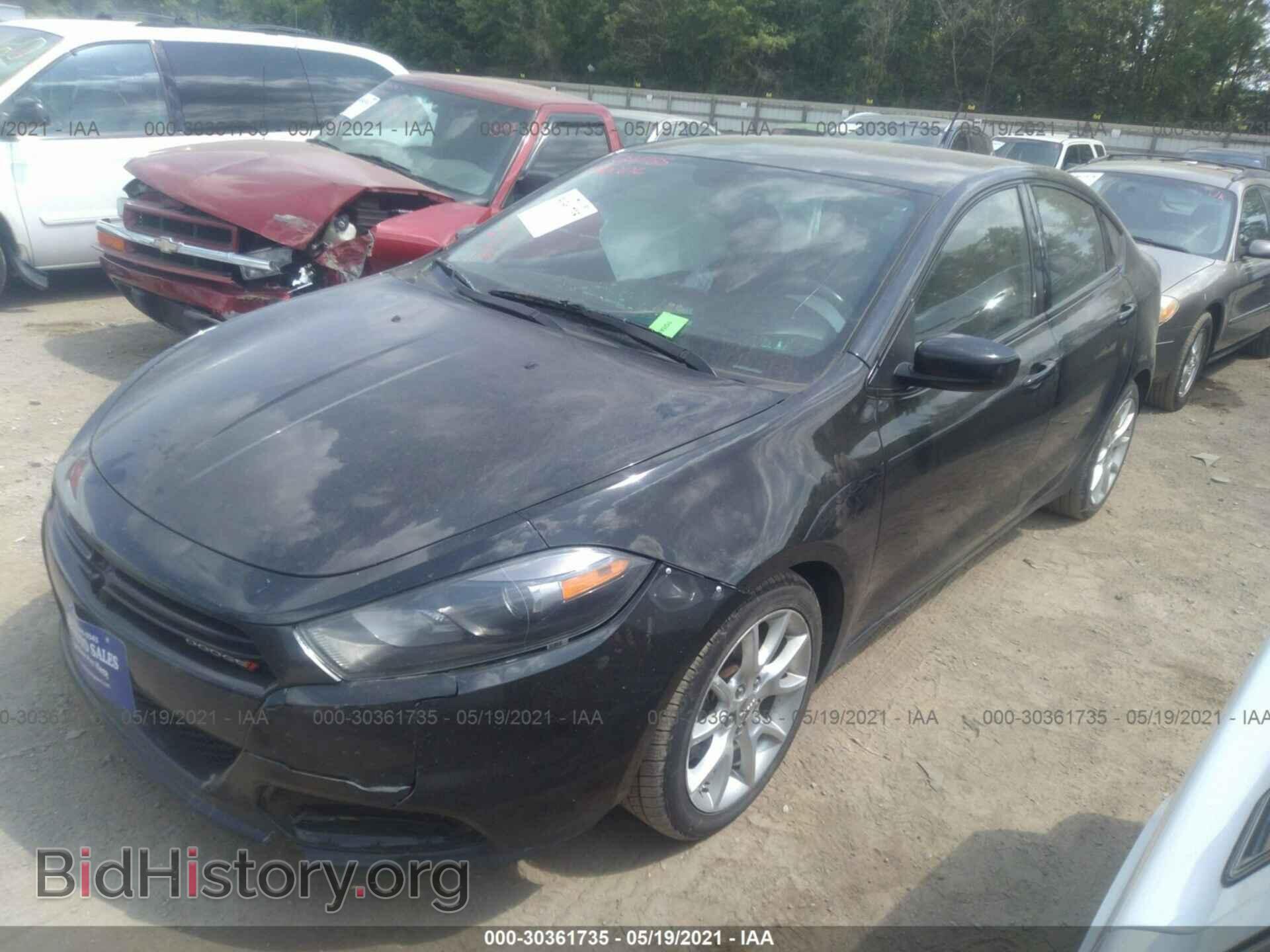 2013 DODGE DART - VIN: 1C3CDFBA6DD333087 - Фото 2