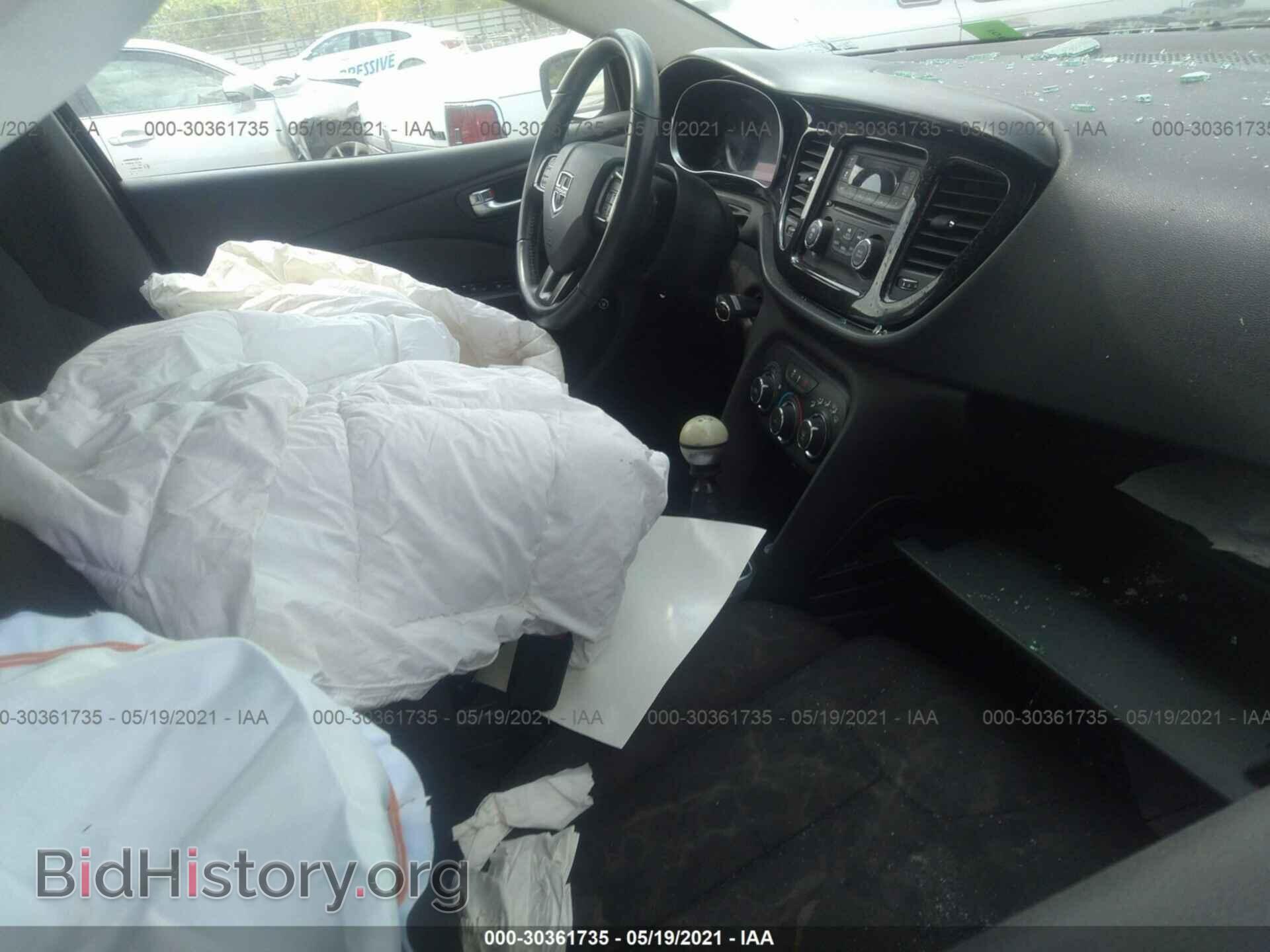 2013 DODGE DART - VIN: 1C3CDFBA6DD333087 - Фото 5