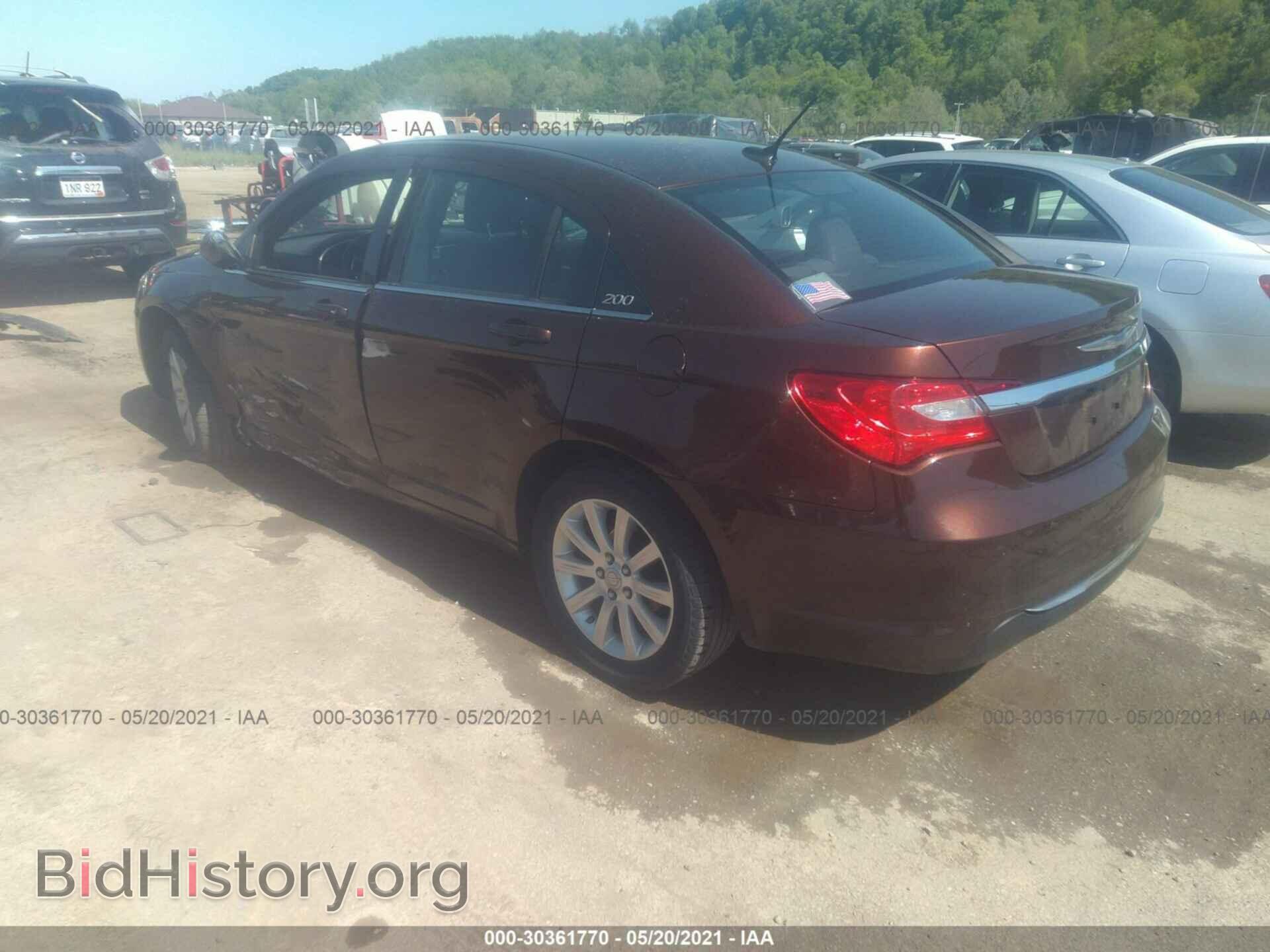 2012 CHRYSLER 200 - VIN: 1C3CCBBB8CN283466 - Фото 3