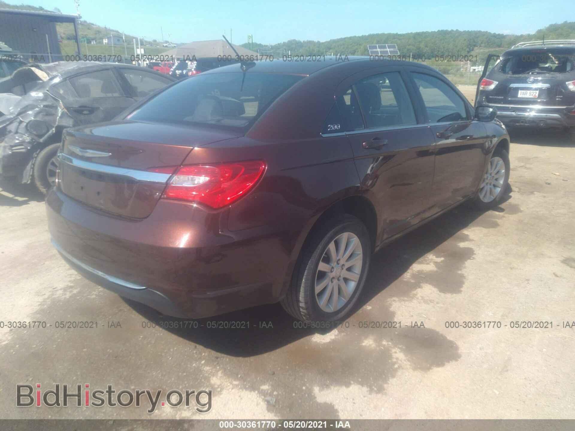 2012 CHRYSLER 200 - VIN: 1C3CCBBB8CN283466 - Фото 4