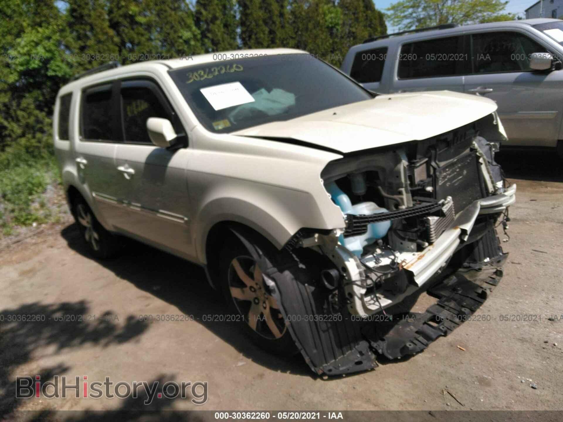 Photo 5FNYF4H98DB012772 - HONDA PILOT 2013