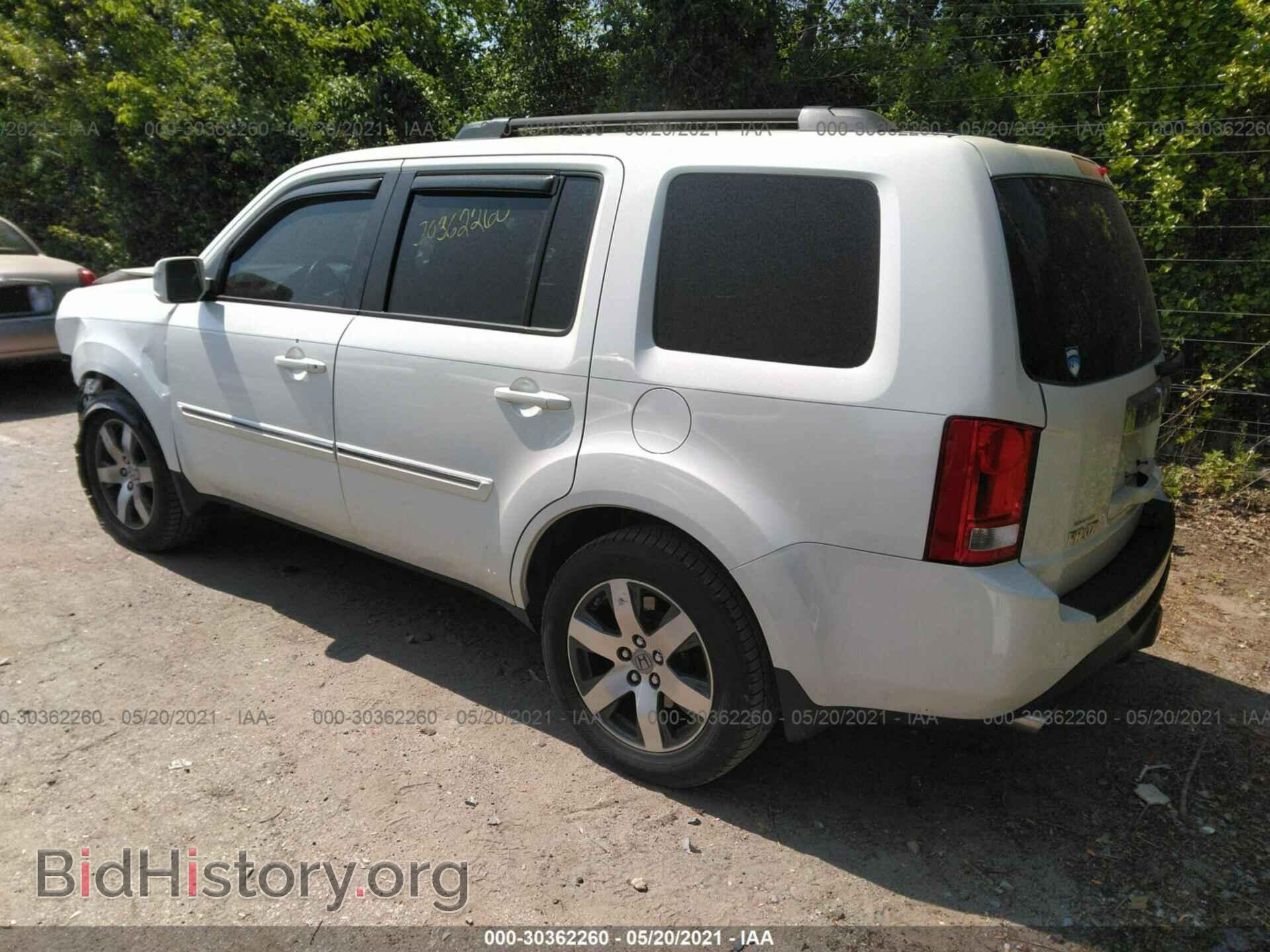 2013 HONDA PILOT - VIN: 5FNYF4H98DB012772 - Фото 3