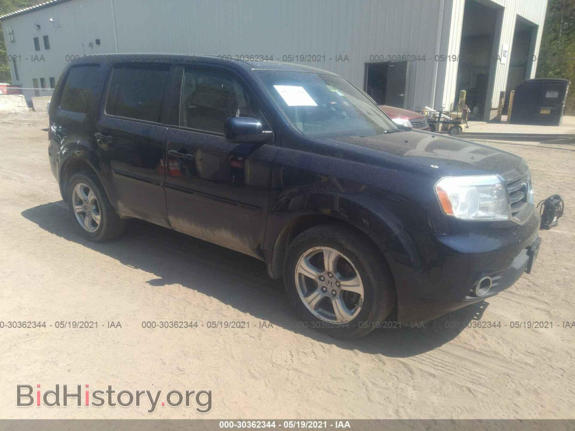 Photo 5FNYF4H68DB036804 - HONDA PILOT 2013