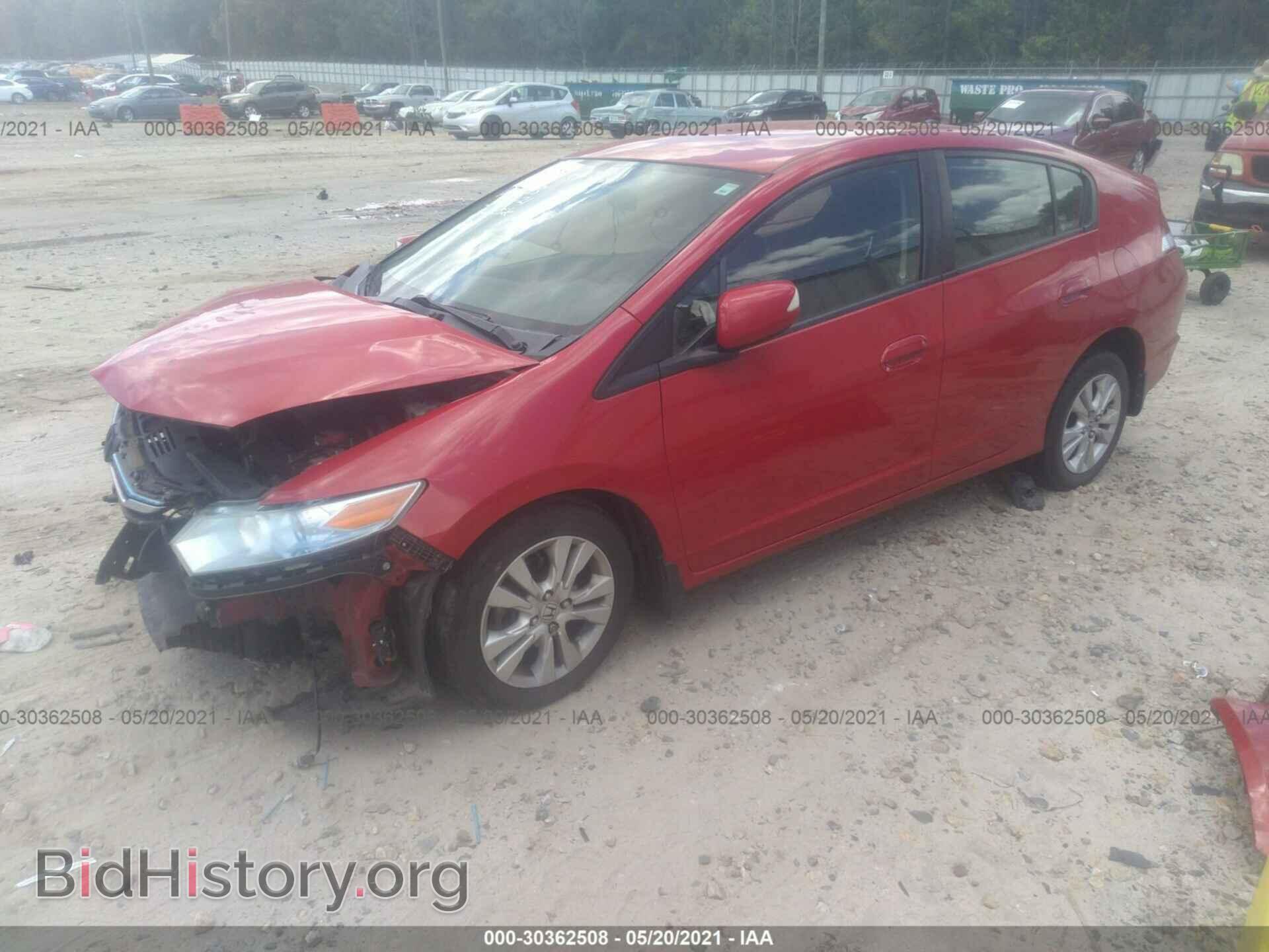 2012 HONDA INSIGHT - VIN: JHMZE2H73CS000183 - Фото 2