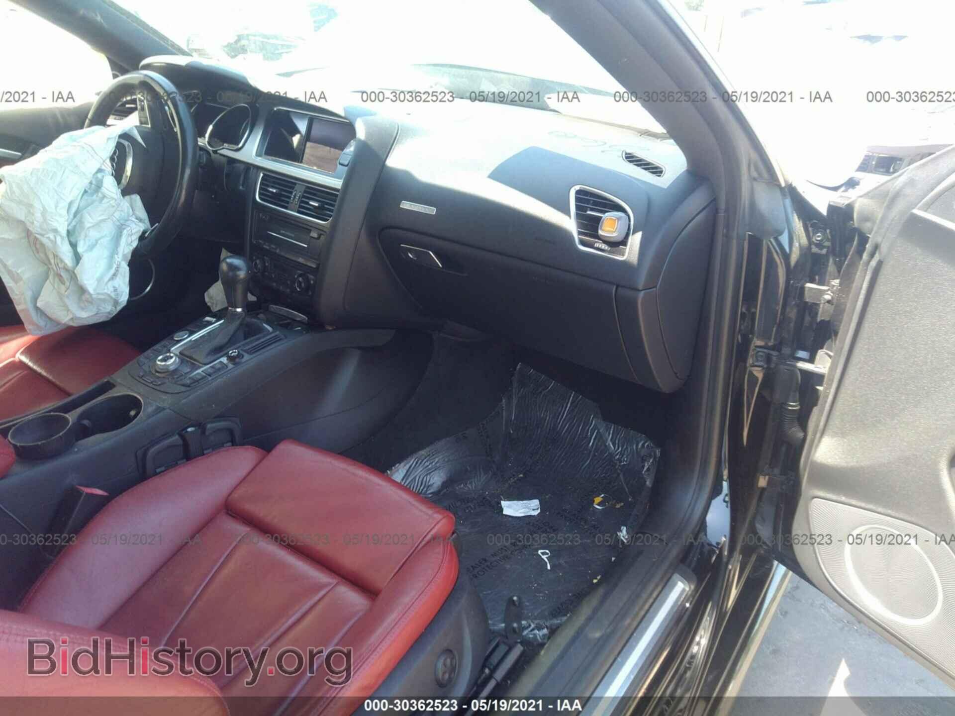 2012 AUDI S5 - VIN: WAUVVAFRXCA011361 - Фото 5
