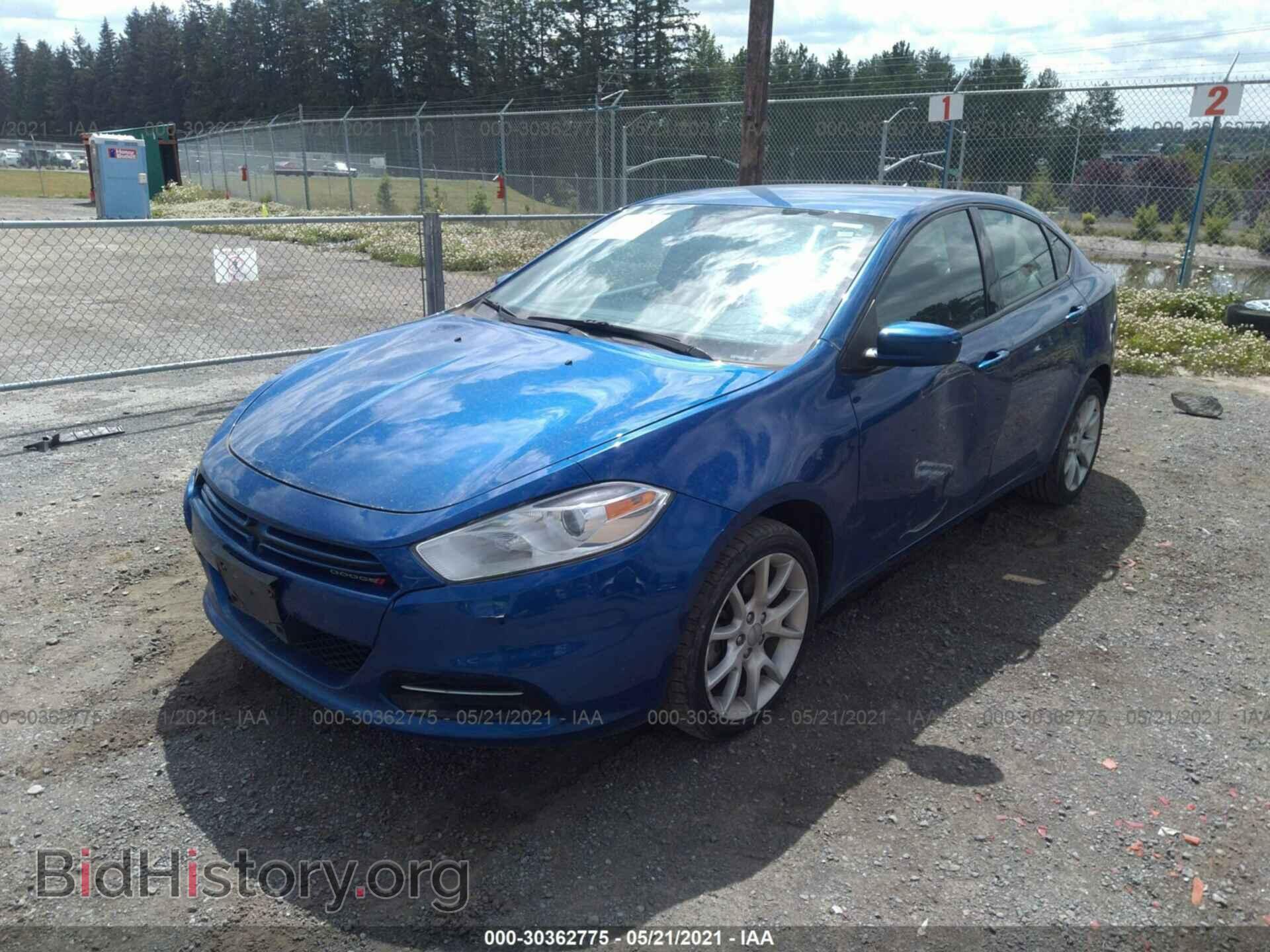 2013 DODGE DART - VIN: 1C3CDFBA1DD305309 - Photo 2