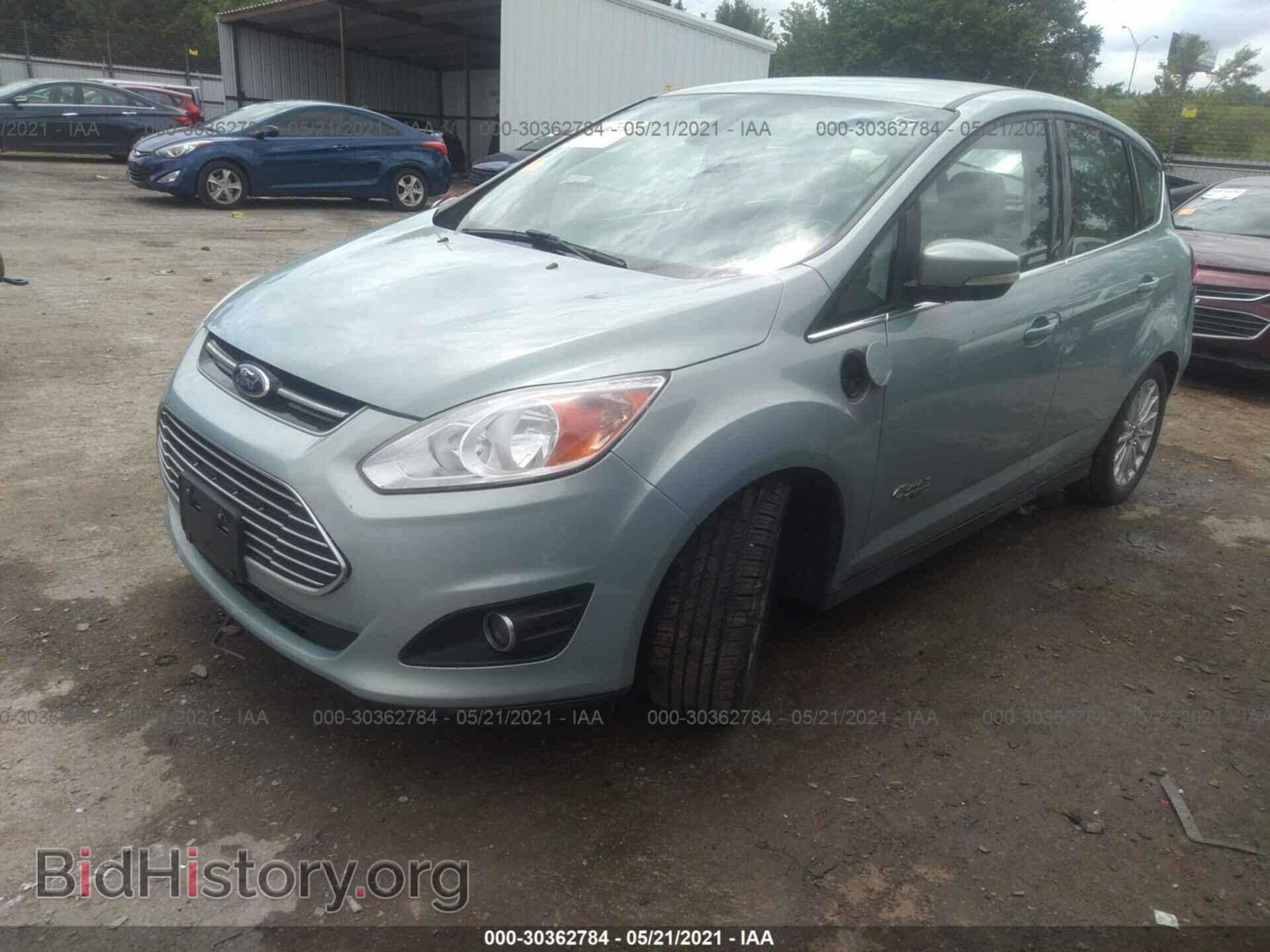 2013 FORD C-MAX ENERGI - VIN: 1FADP5CUXDL512366 - Фото 2