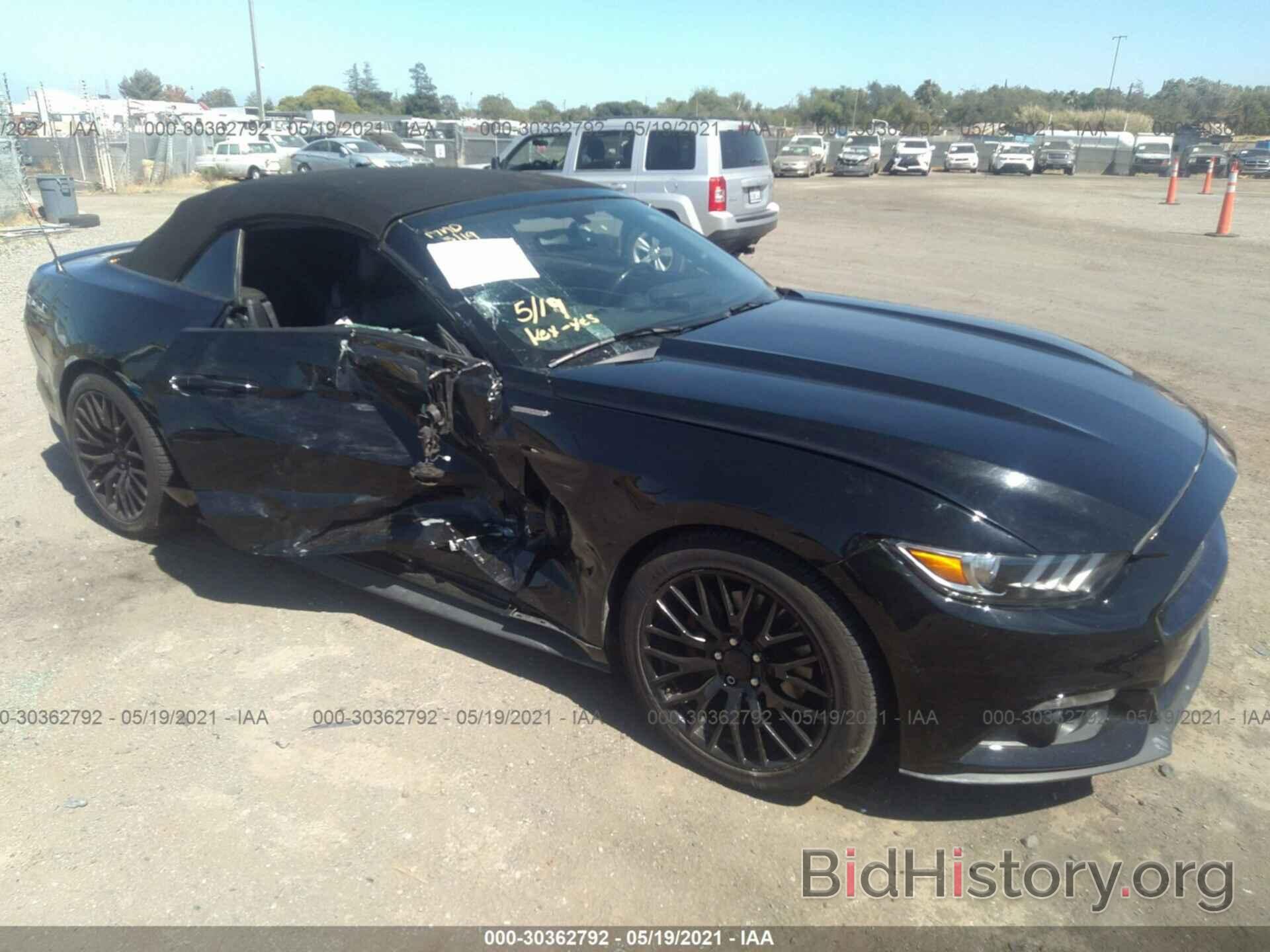 Photo 1FATP8UH9G5284836 - FORD MUSTANG 2016