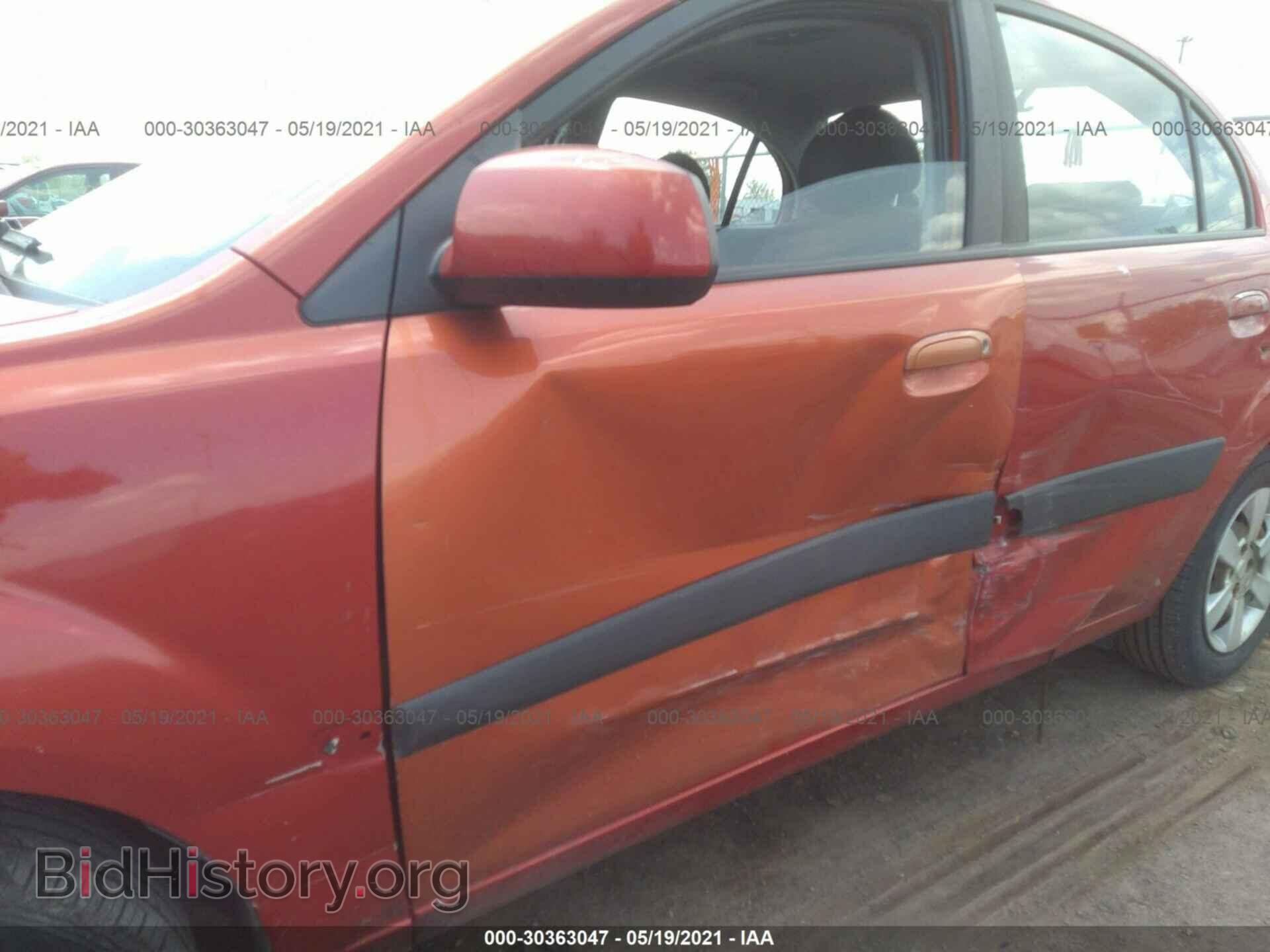 2007 KIA RIO - VIN: KNADE123576221176 - Фото 6