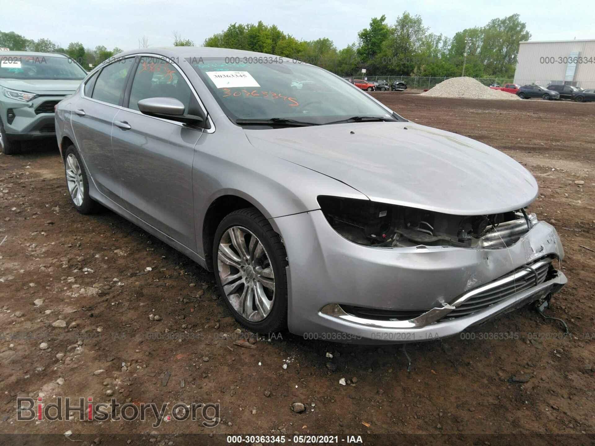 Фотография 1C3CCCAB9FN526231 - CHRYSLER 200 2015