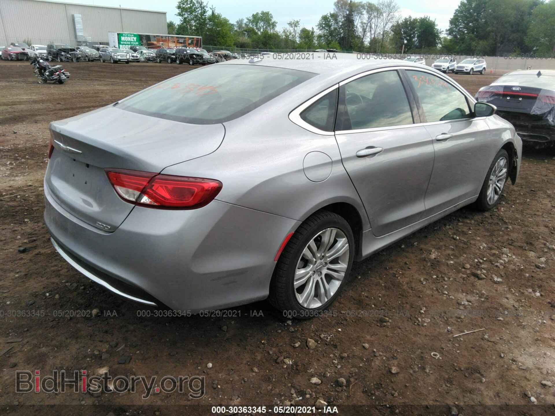 2015 CHRYSLER 200 - VIN: 1C3CCCAB9FN526231 - Фото 4