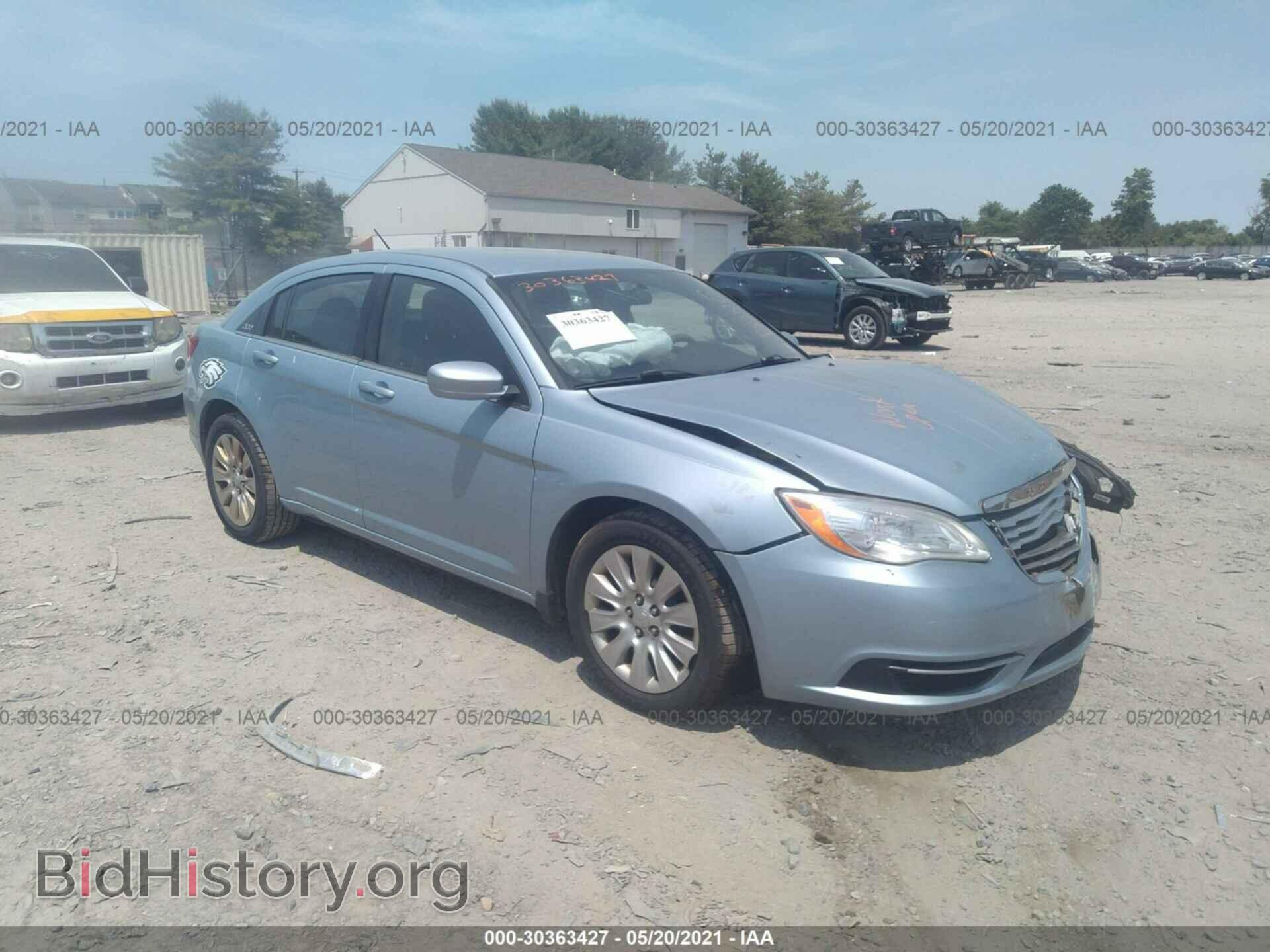 Фотография 1C3CCBAB4CN229356 - CHRYSLER 200 2012