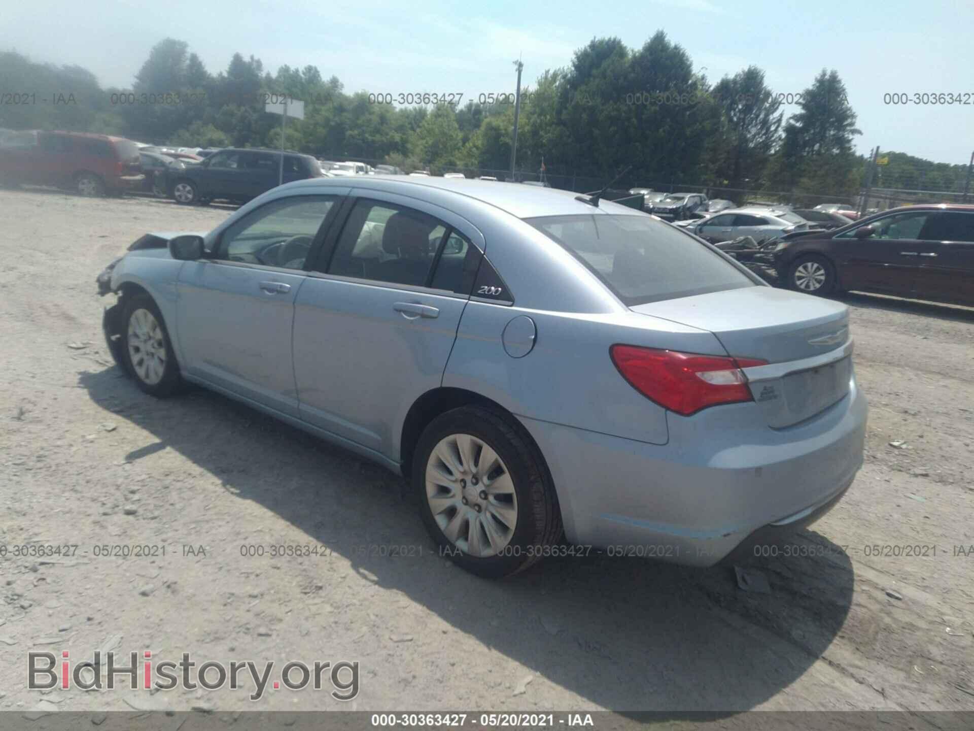 2012 CHRYSLER 200 - VIN: 1C3CCBAB4CN229356 - Фото 3