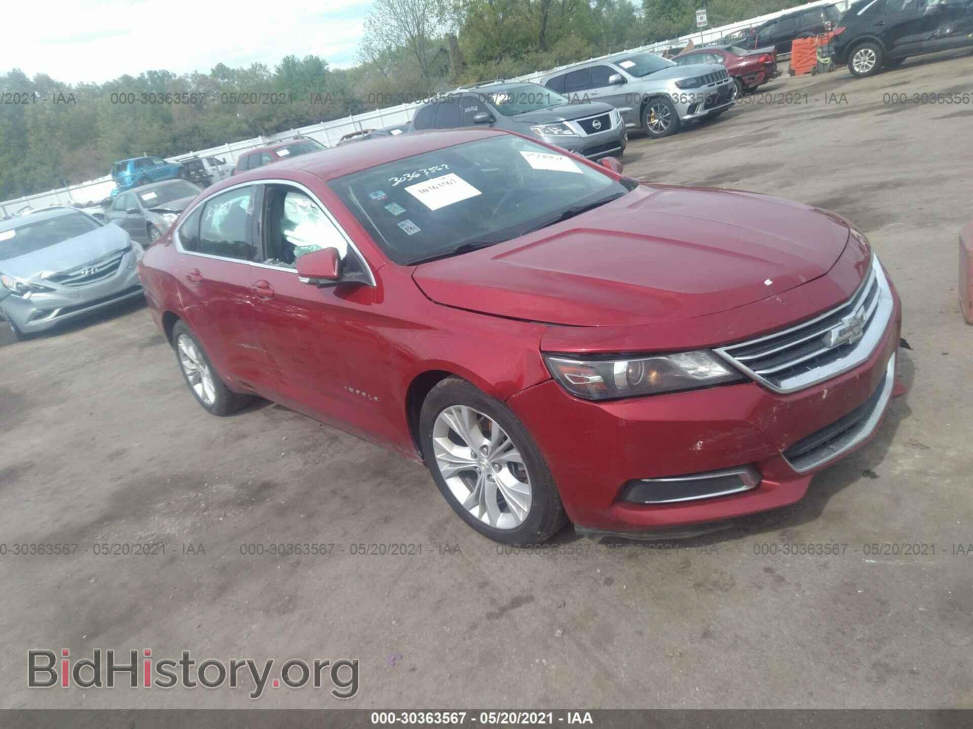 Фотография 2G1125S32E9181787 - CHEVROLET IMPALA 2014