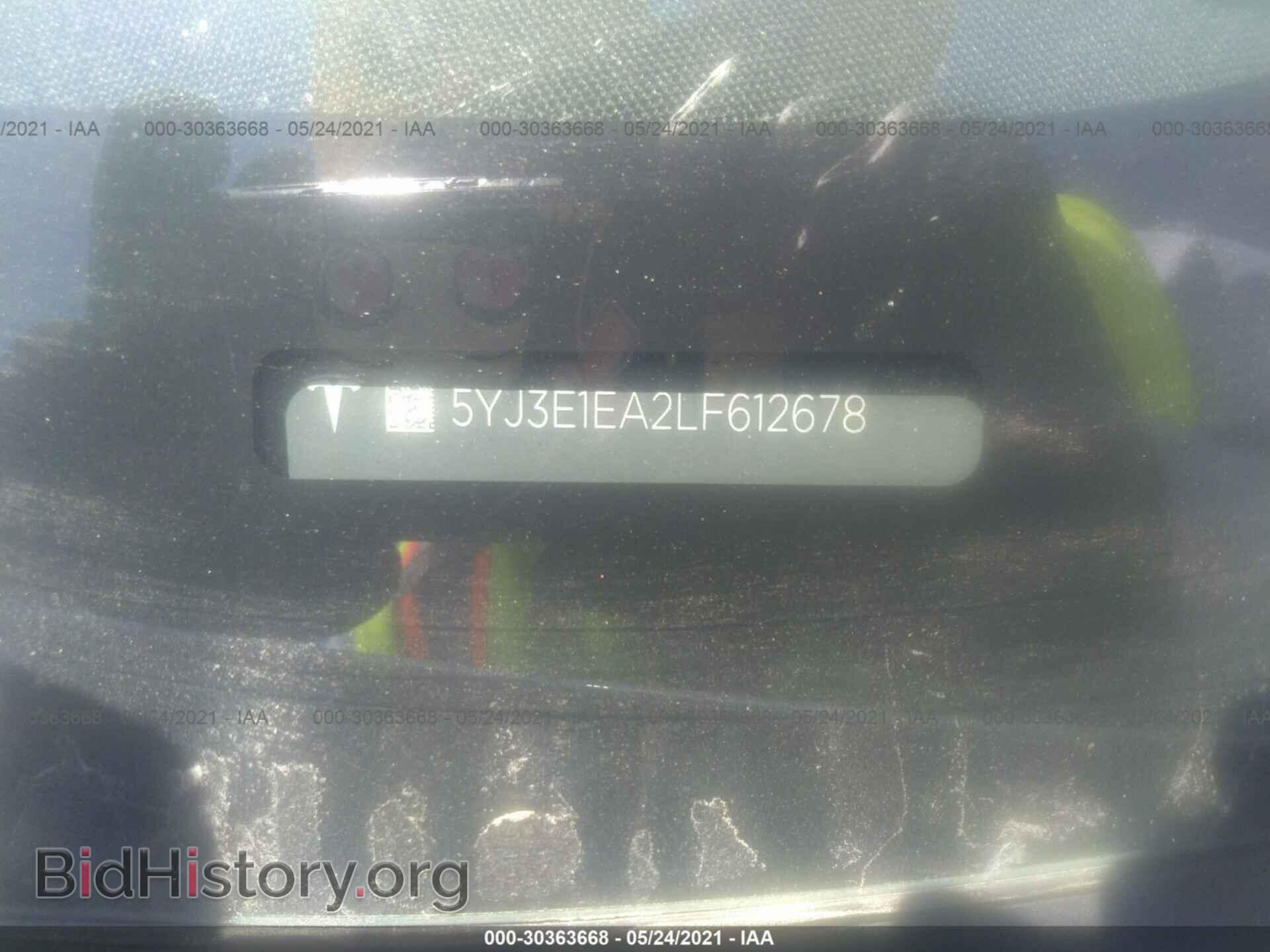 2020 TESLA MODEL 3 - VIN: 5YJ3E1EA2LF612678 - Photo 9