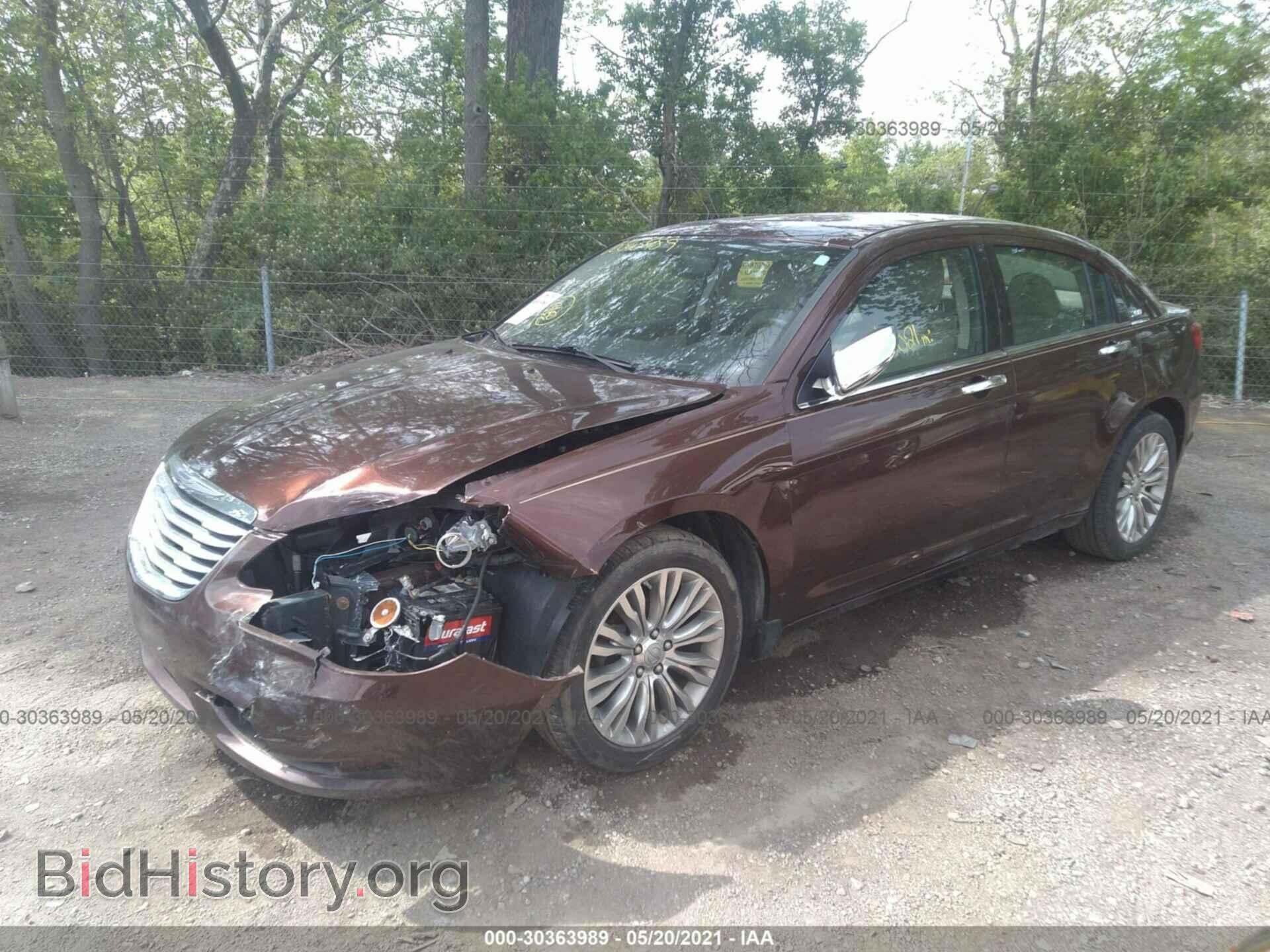 2012 CHRYSLER 200 - VIN: 1C3CCBCG5CN284410 - Фото 2