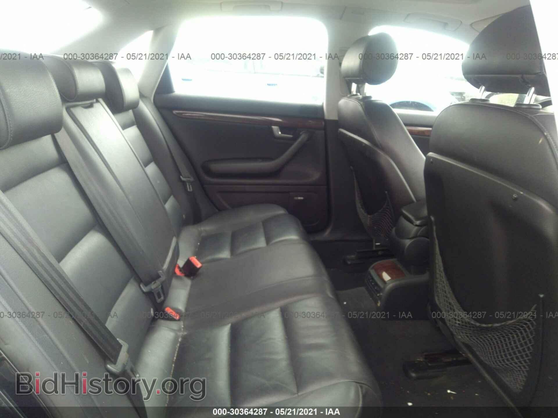 2007 AUDI A4 - VIN: WAUDH78E67A097418 - Photo 8
