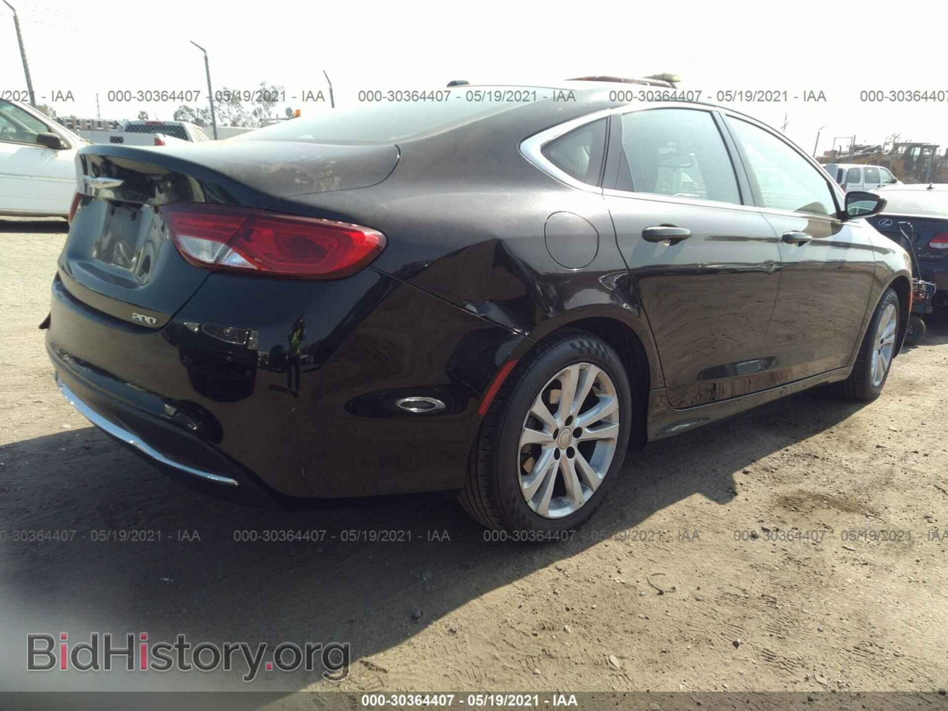 2015 CHRYSLER 200 - VIN: 1C3CCCAB7FN666942 - Фото 4