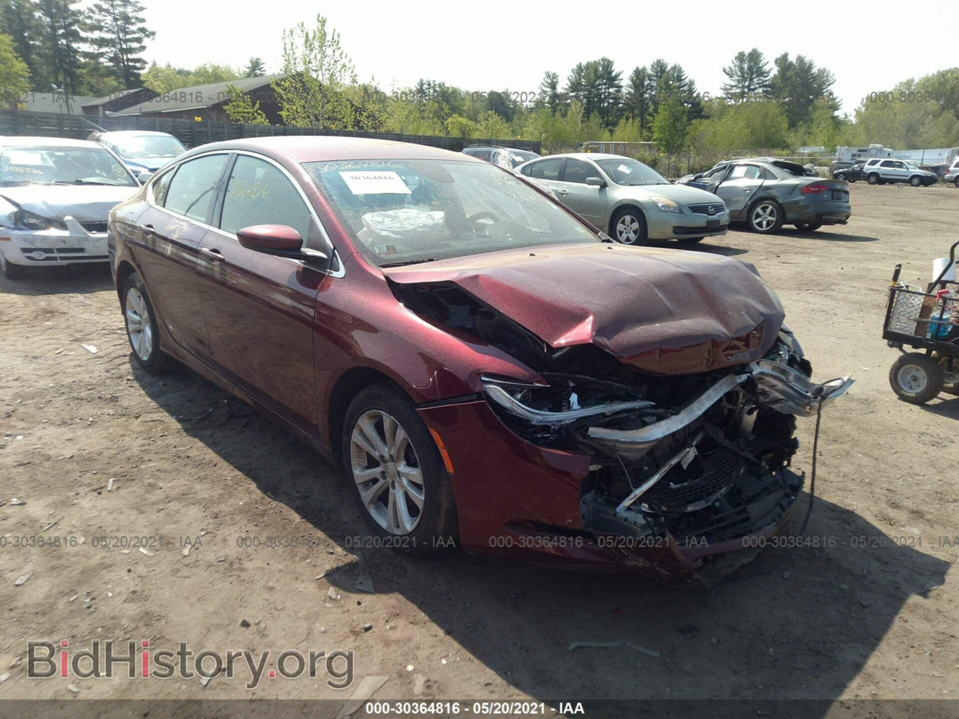 Фотография 1C3CCCAB3GN115814 - CHRYSLER 200 2016