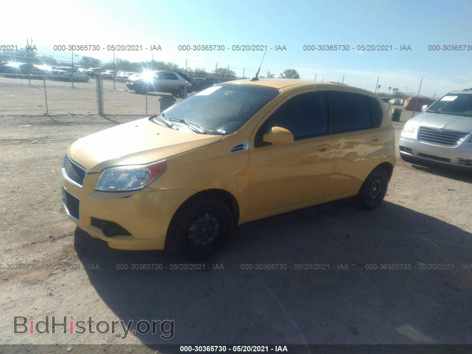 2009 CHEVROLET AVEO - VIN: KL1TD66E09B626065 - Фото 2