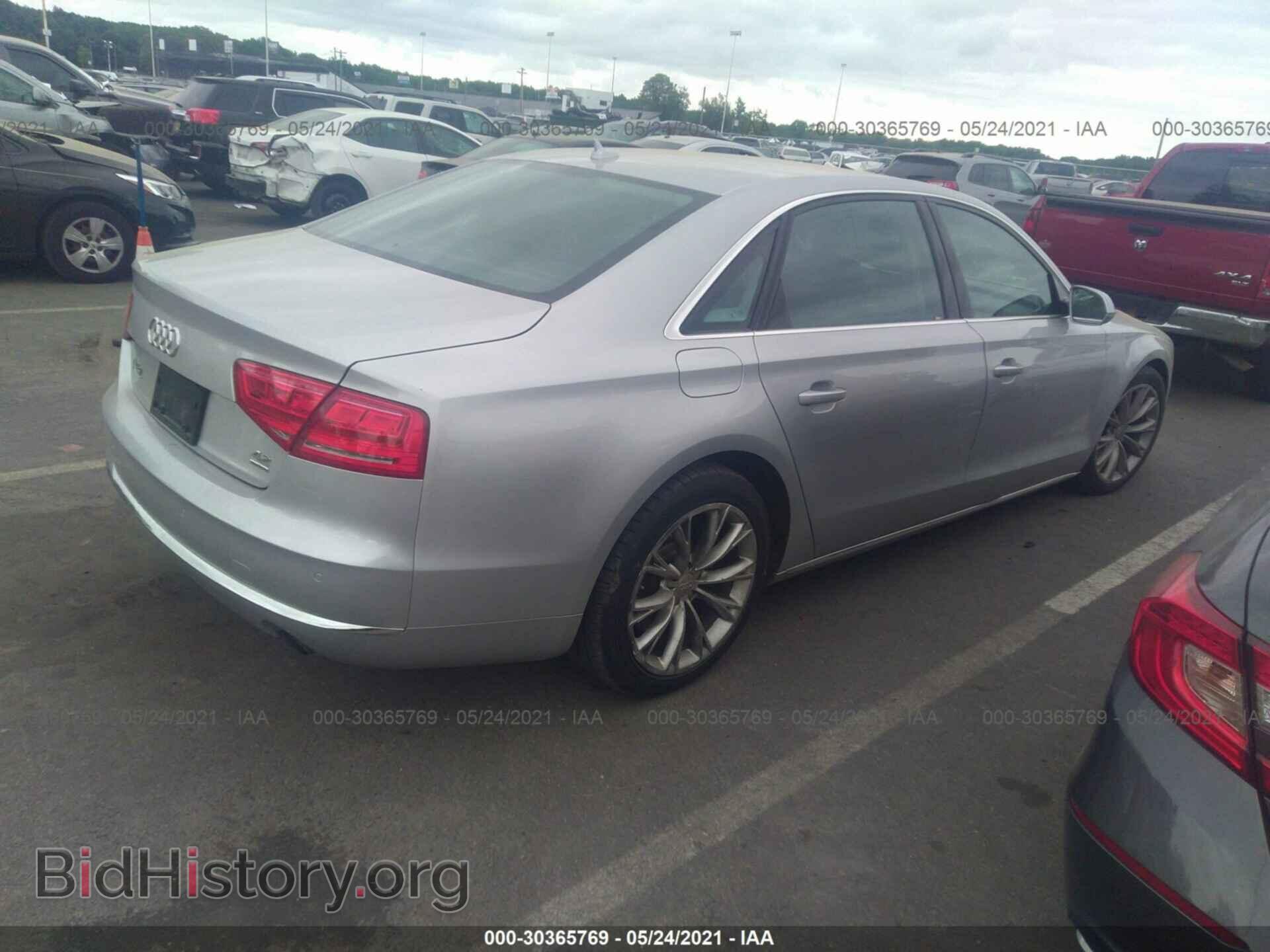 2012 AUDI A8 L - VIN: WAURVAFD3CN014696 - Фото 4