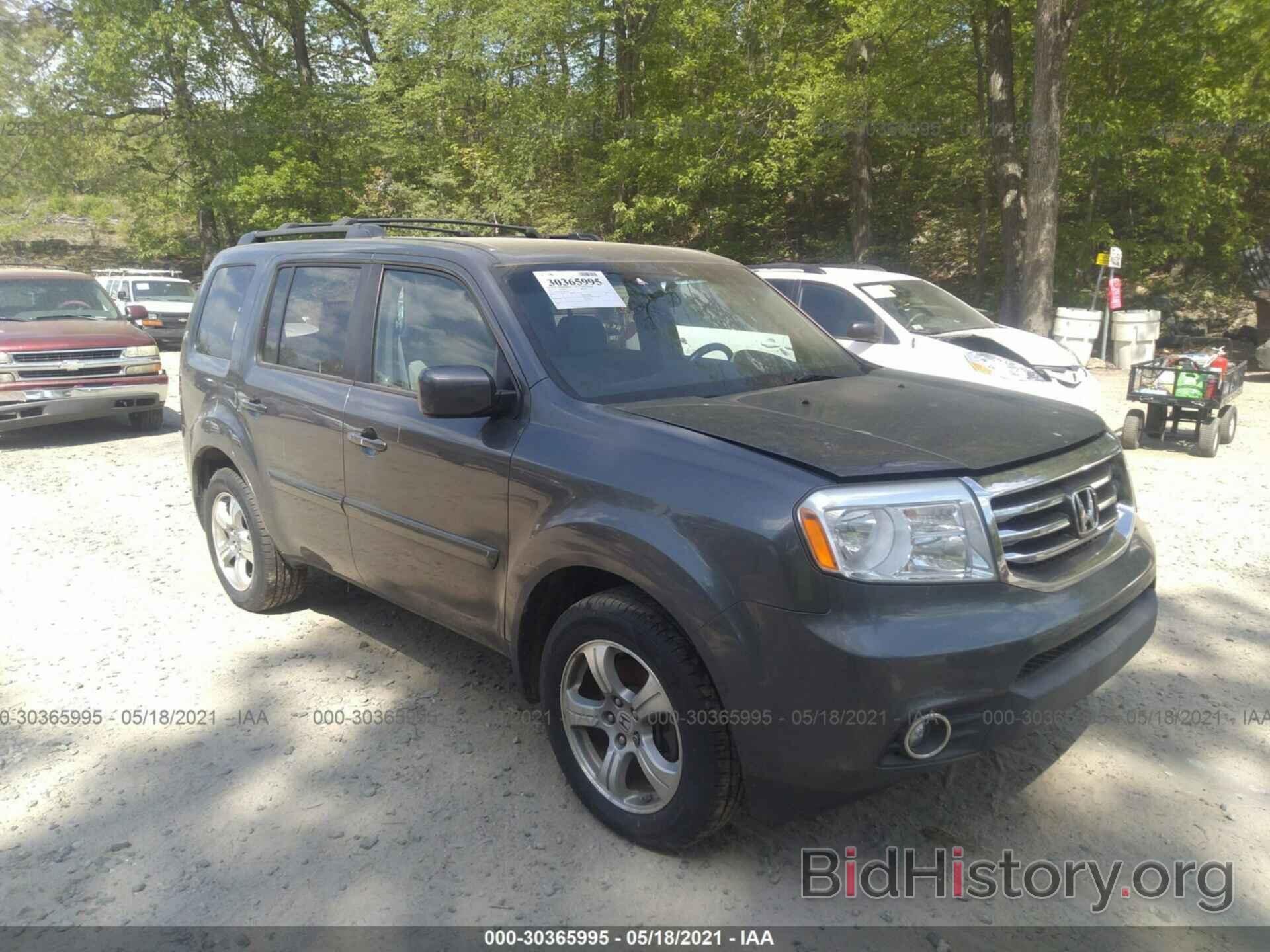 Фотография 5FNYF4H49CB031723 - HONDA PILOT 2012