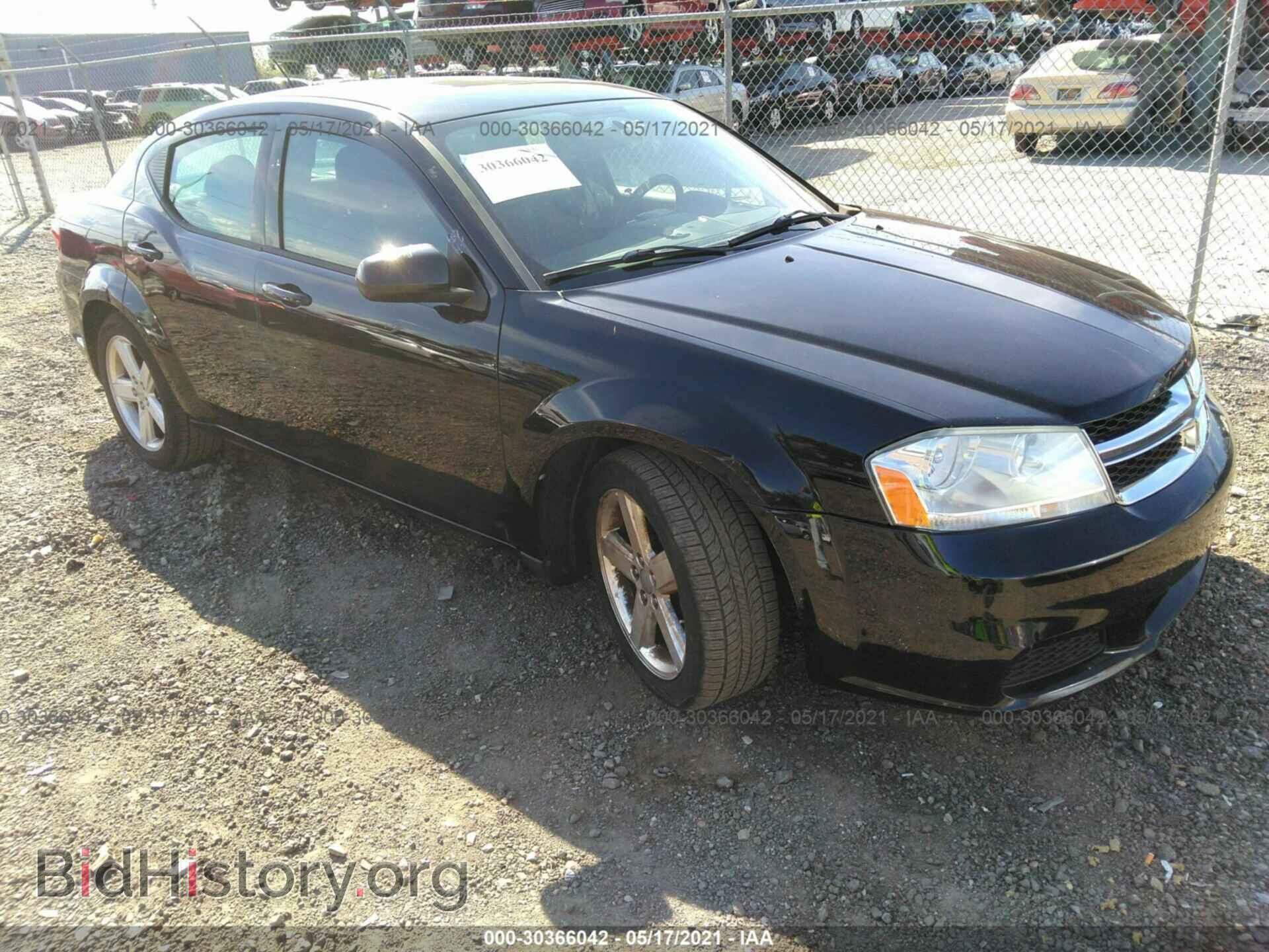 Photo 1C3CDZCB0CN213657 - DODGE AVENGER 2012