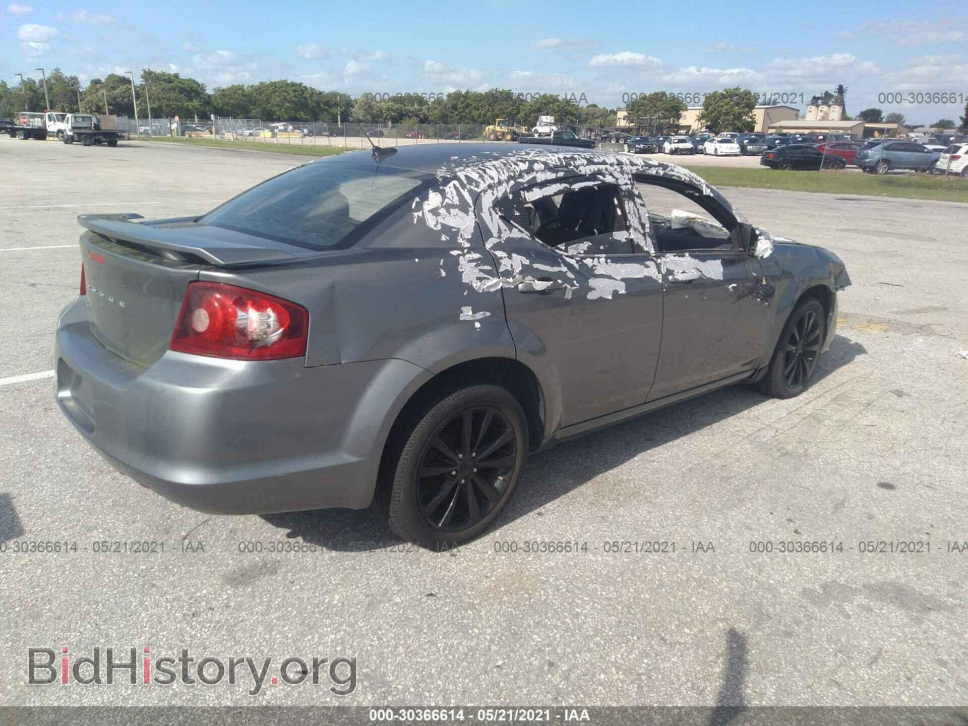 2013 DODGE AVENGER - VIN: 1C3CDZCB2DN620428 - Фото 4