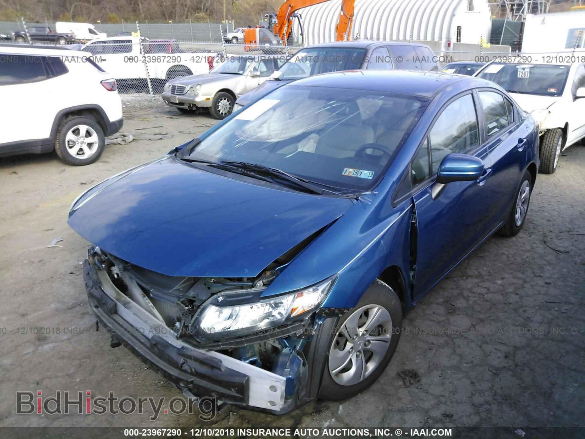 2014 HONDA CIVIC - VIN: 19XFB2F58EE250247 - Фото 2