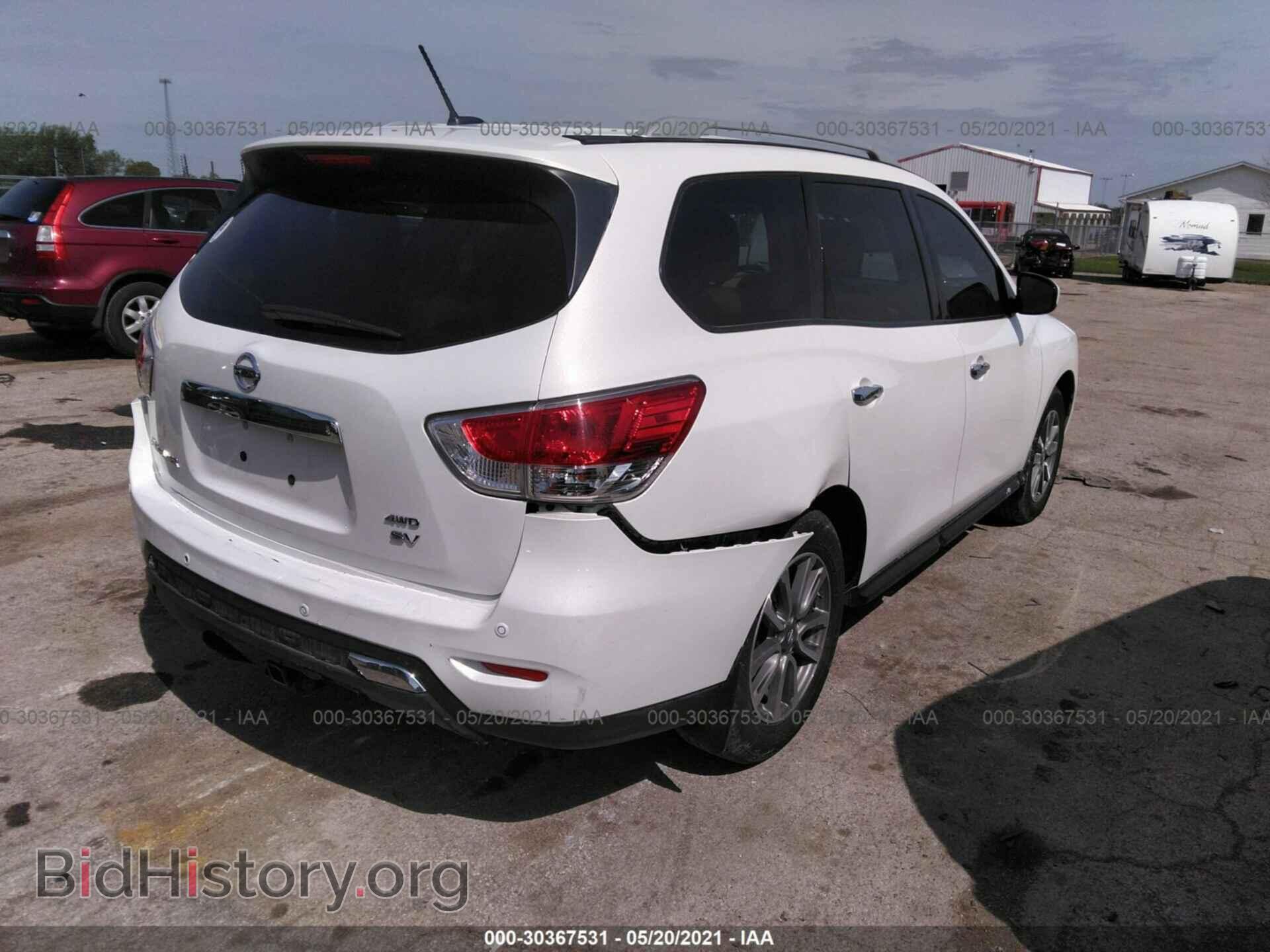 2013 NISSAN PATHFINDER - VIN: 5N1AR2MM3DC613216 - Фото 4