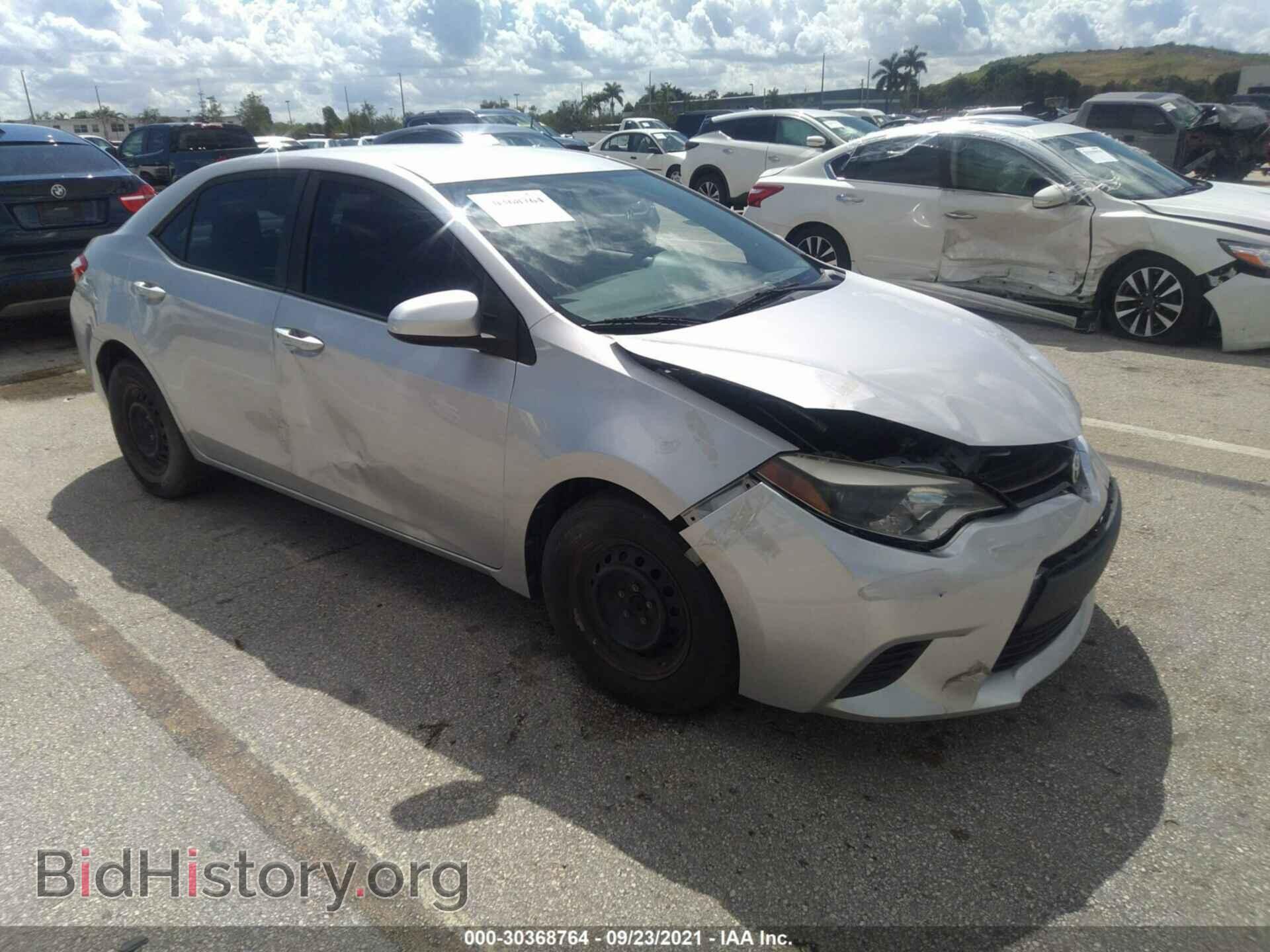 Photo 2T1BURHE4EC102884 - TOYOTA COROLLA 2014