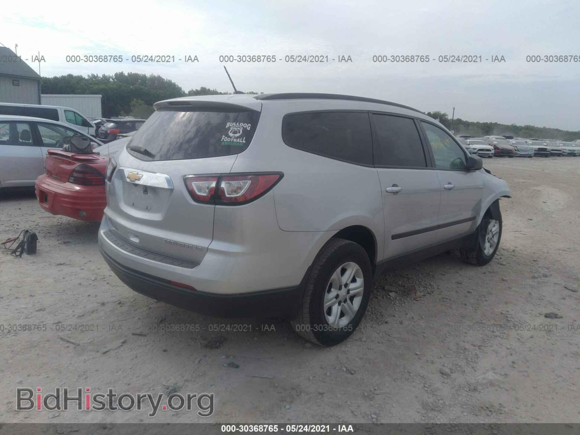2014 CHEVROLET TRAVERSE - VIN: 1GNKRFED6EJ335706 - Фото 4