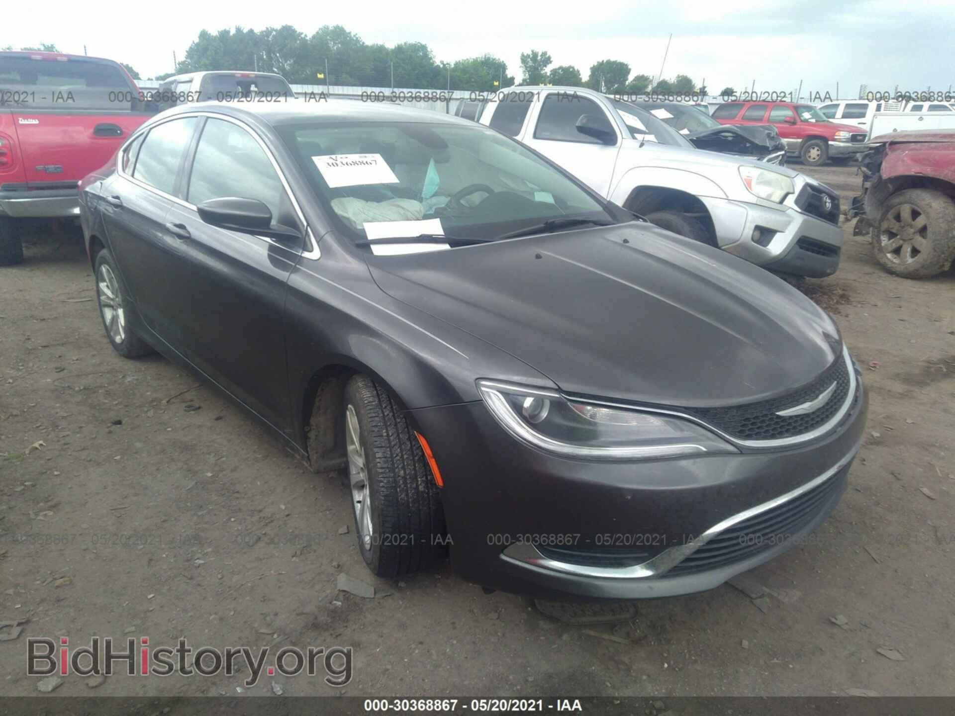 Фотография 1C3CCCAB9GN117065 - CHRYSLER 200 2016