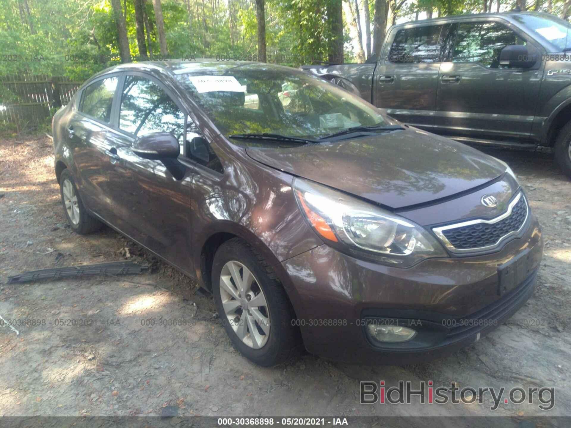 Photo KNADN4A37D6160539 - KIA RIO 2013