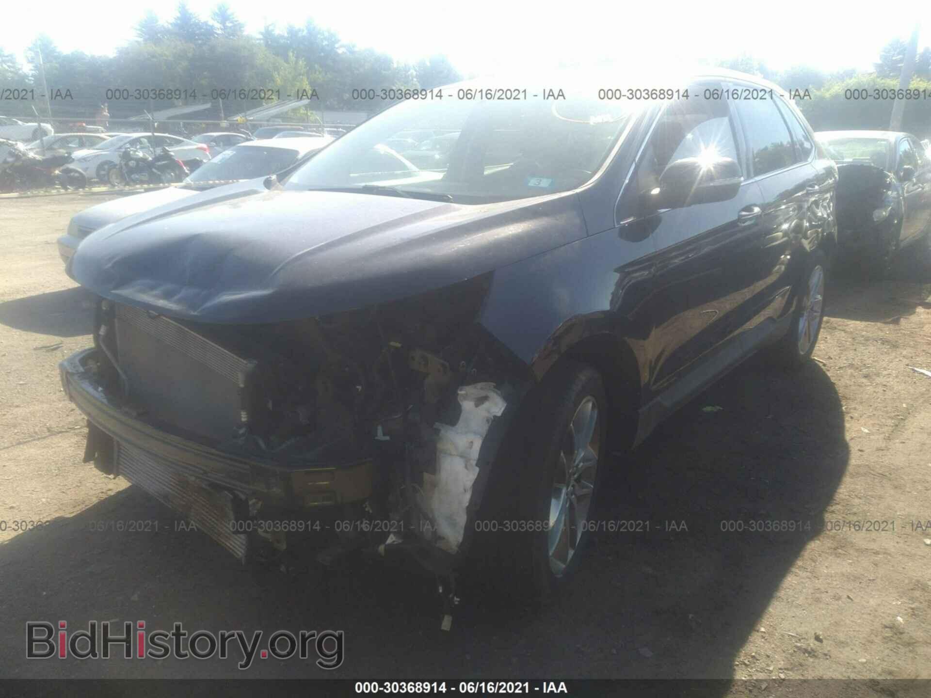 2016 FORD EDGE - VIN: 2FMPK4K92GBB55262 - Фото 2