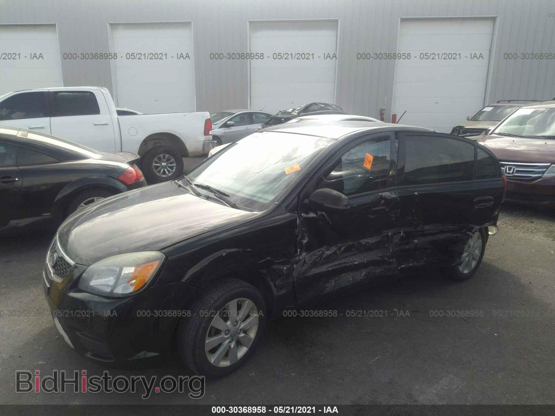 2011 KIA RIO - VIN: KNADH4A37B6949407 - Фото 2