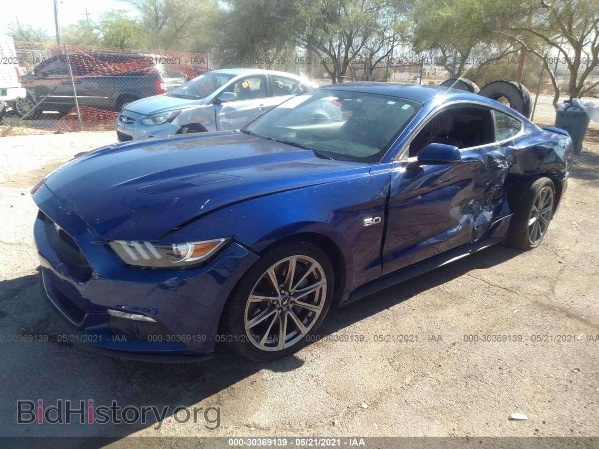 2016 FORD MUSTANG - VIN: 1FA6P8CF9G5279648 - Фото 2