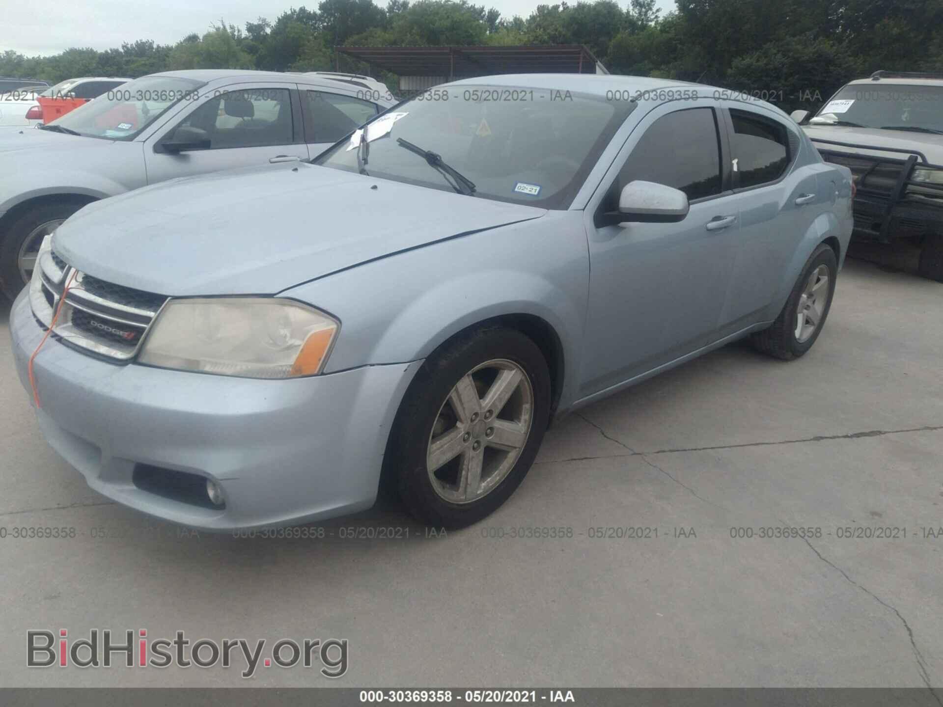 2013 DODGE AVENGER - VIN: 1C3CDZCB1DN582819 - Фото 2