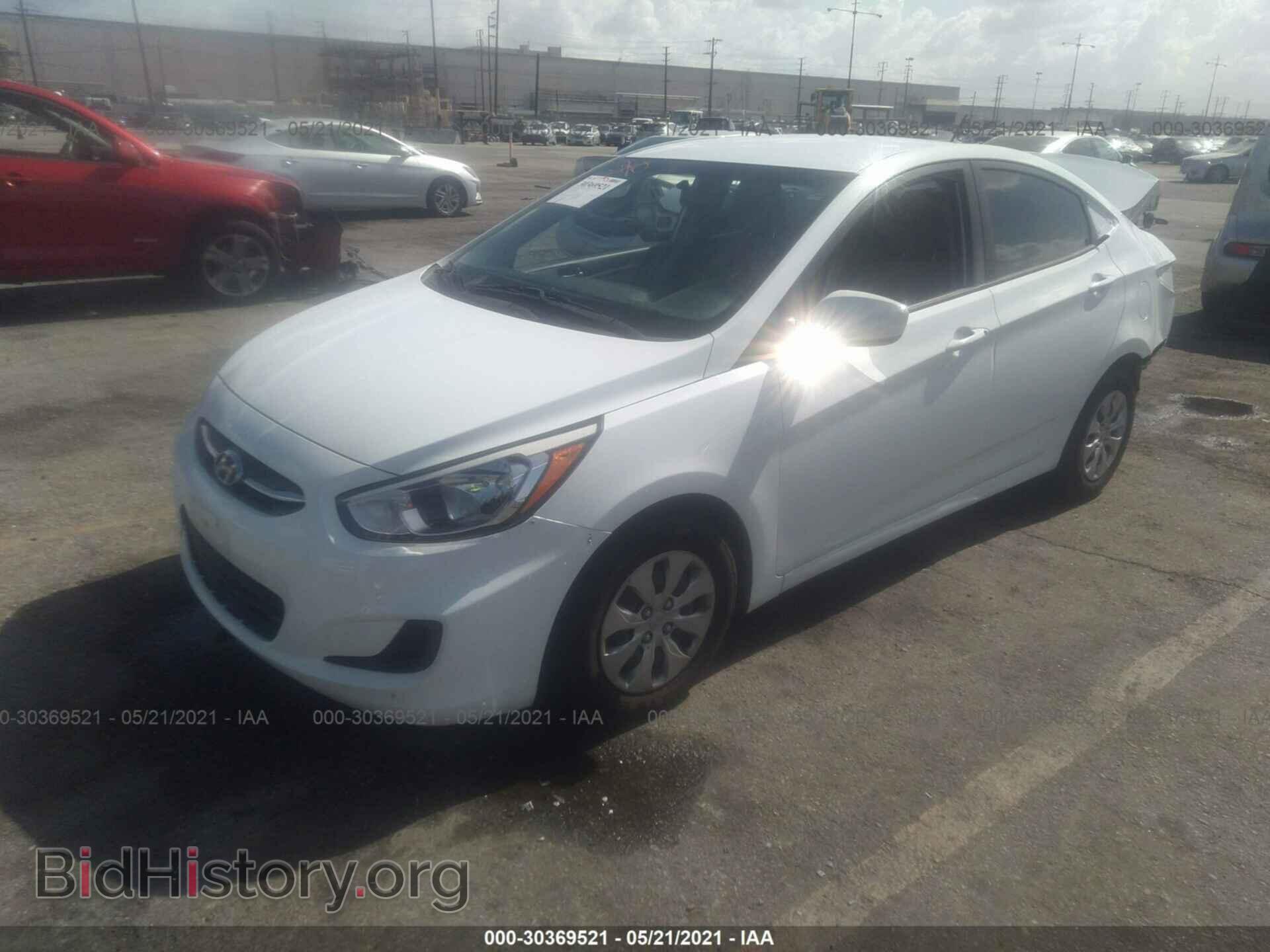 2016 HYUNDAI ACCENT - VIN: KMHCT4AE0GU066746 - Фото 2