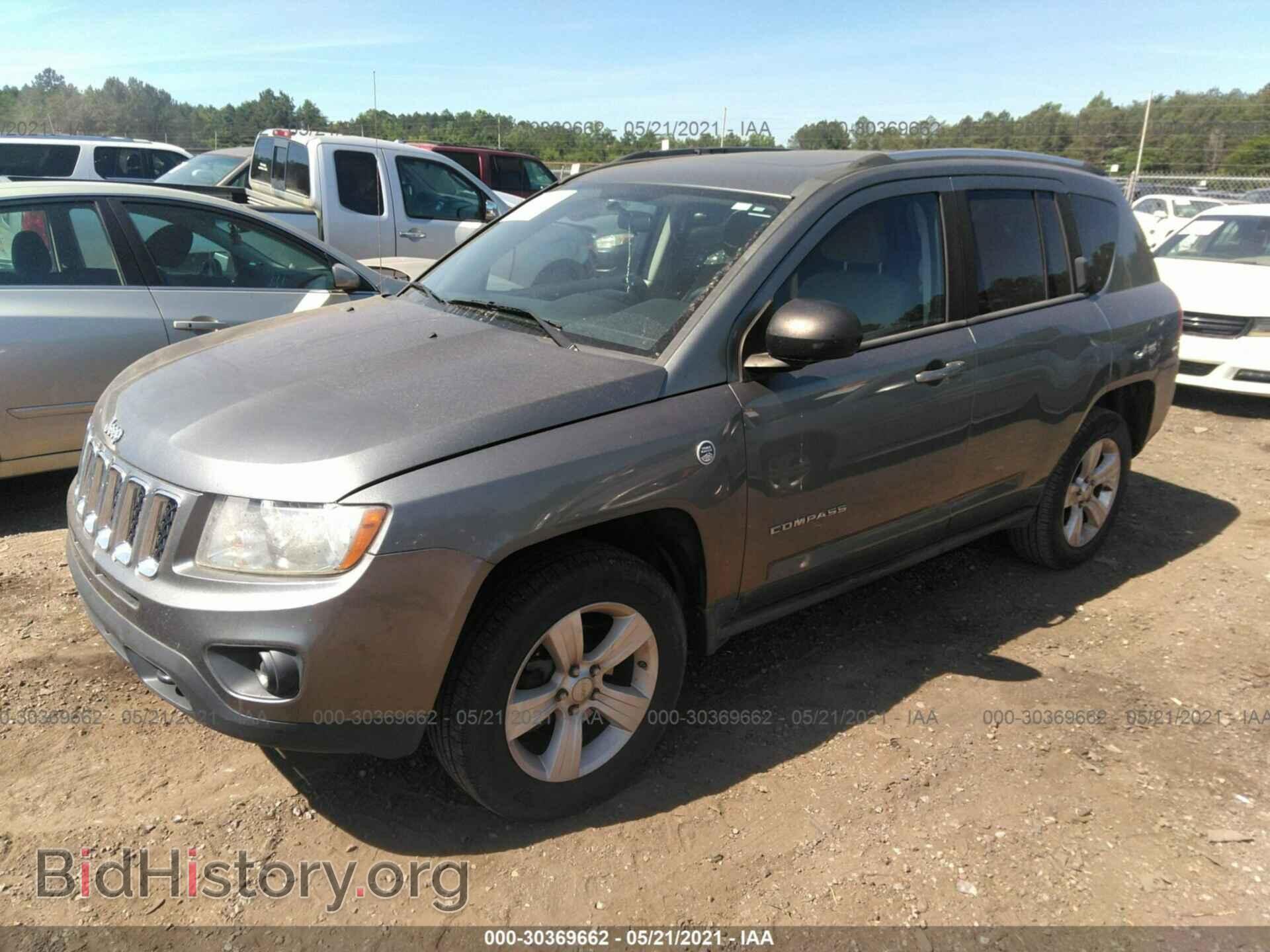 2012 JEEP COMPASS - VIN: 1C4NJDEB3CD591751 - Фото 2