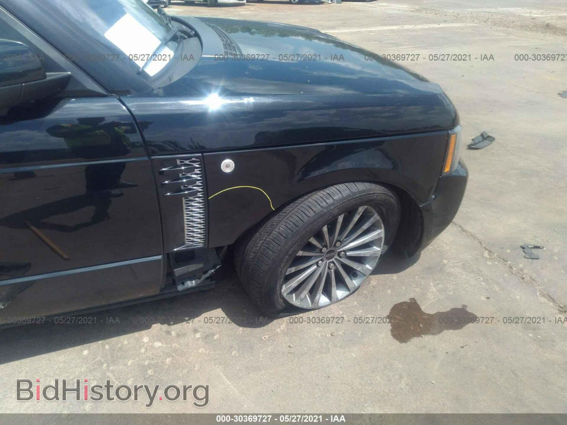 2012 LAND ROVER RANGE ROVER - VIN: SALMF1E47CA371780 - Фото 6