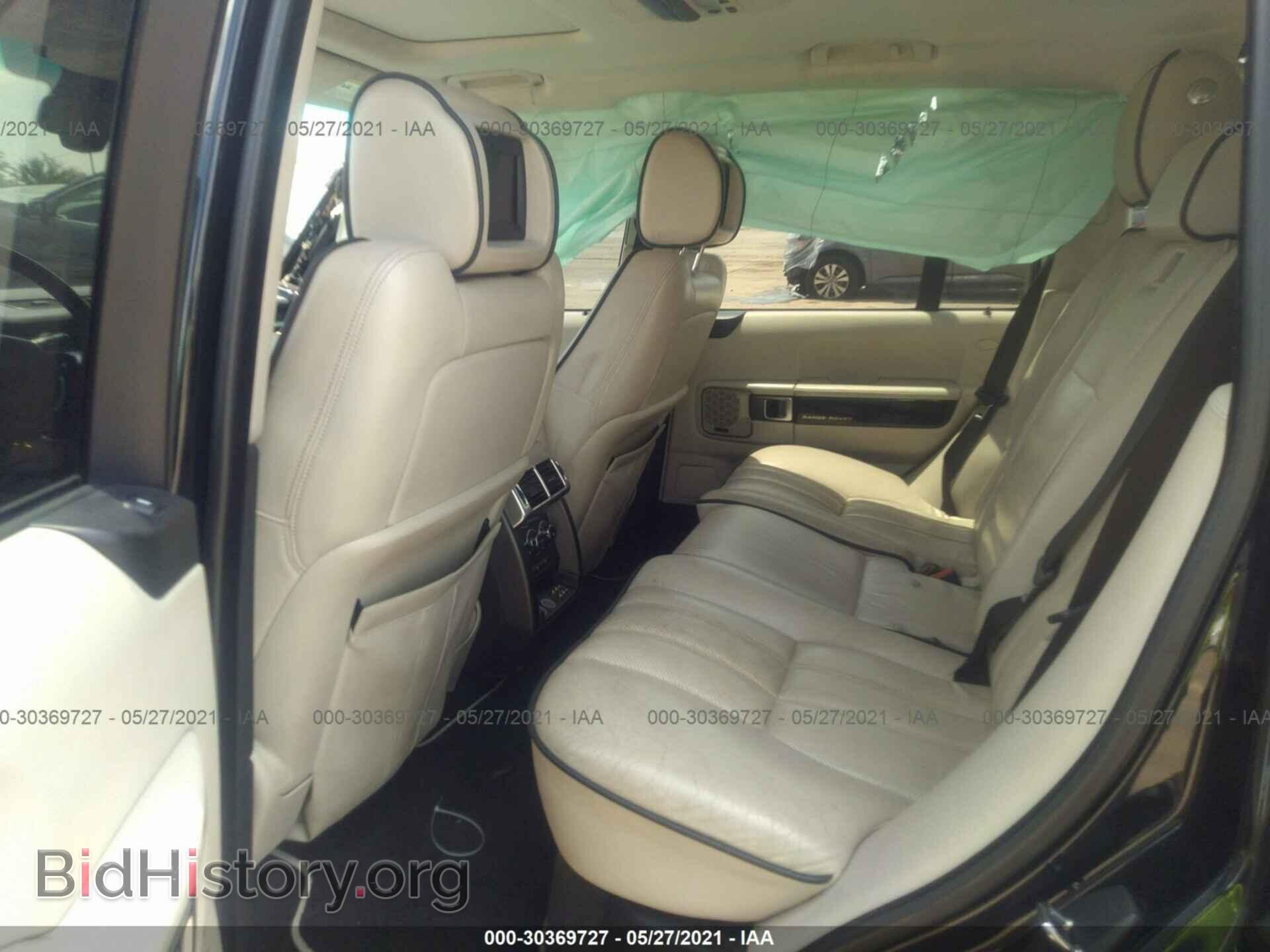 2012 LAND ROVER RANGE ROVER - VIN: SALMF1E47CA371780 - Фото 8