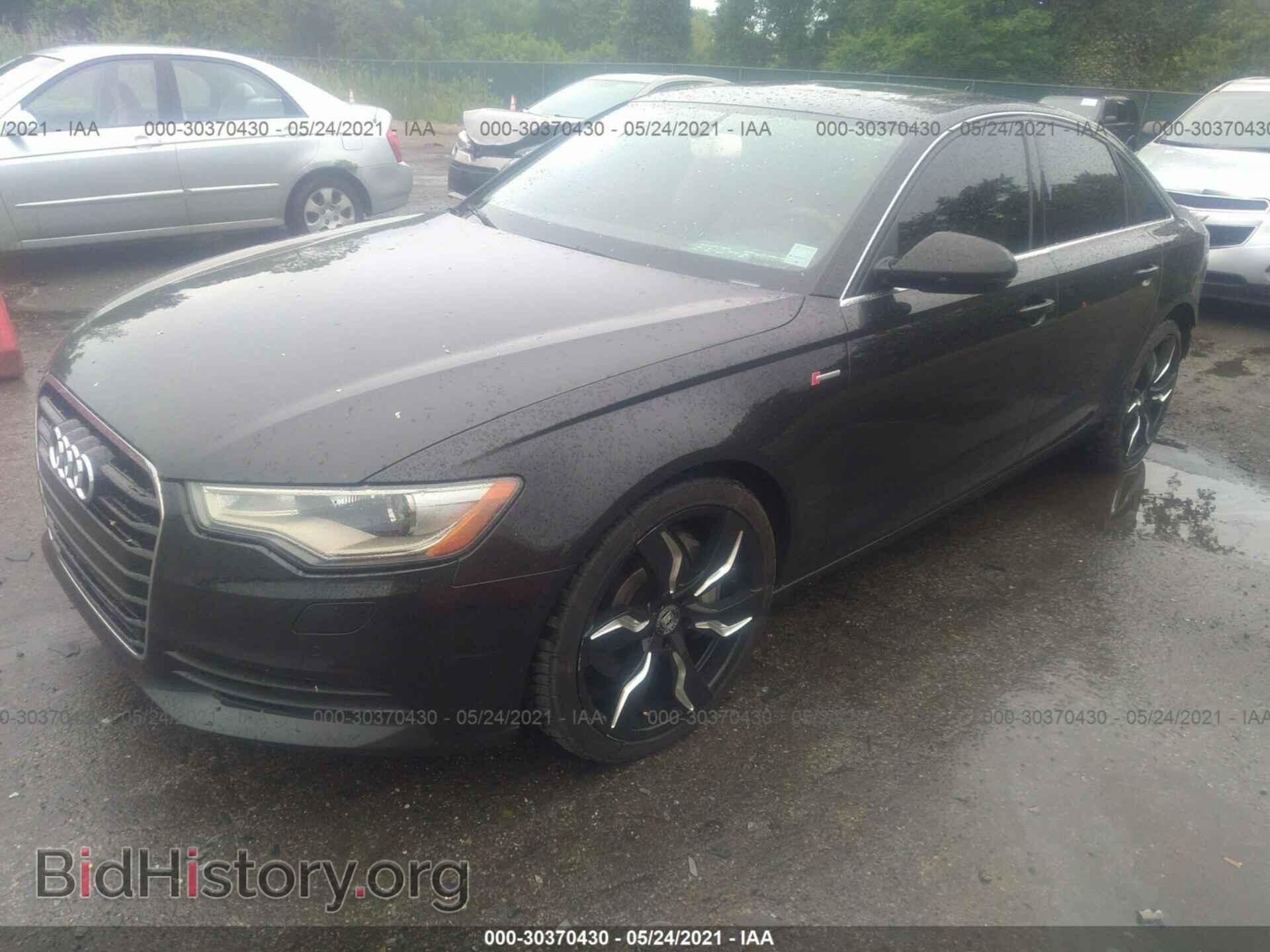 2012 AUDI A6 - VIN: WAUGGAFC3CN146124 - Фото 2