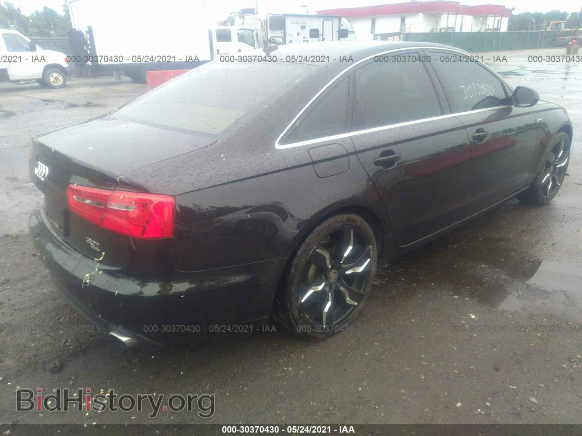 2012 AUDI A6 - VIN: WAUGGAFC3CN146124 - Фото 4