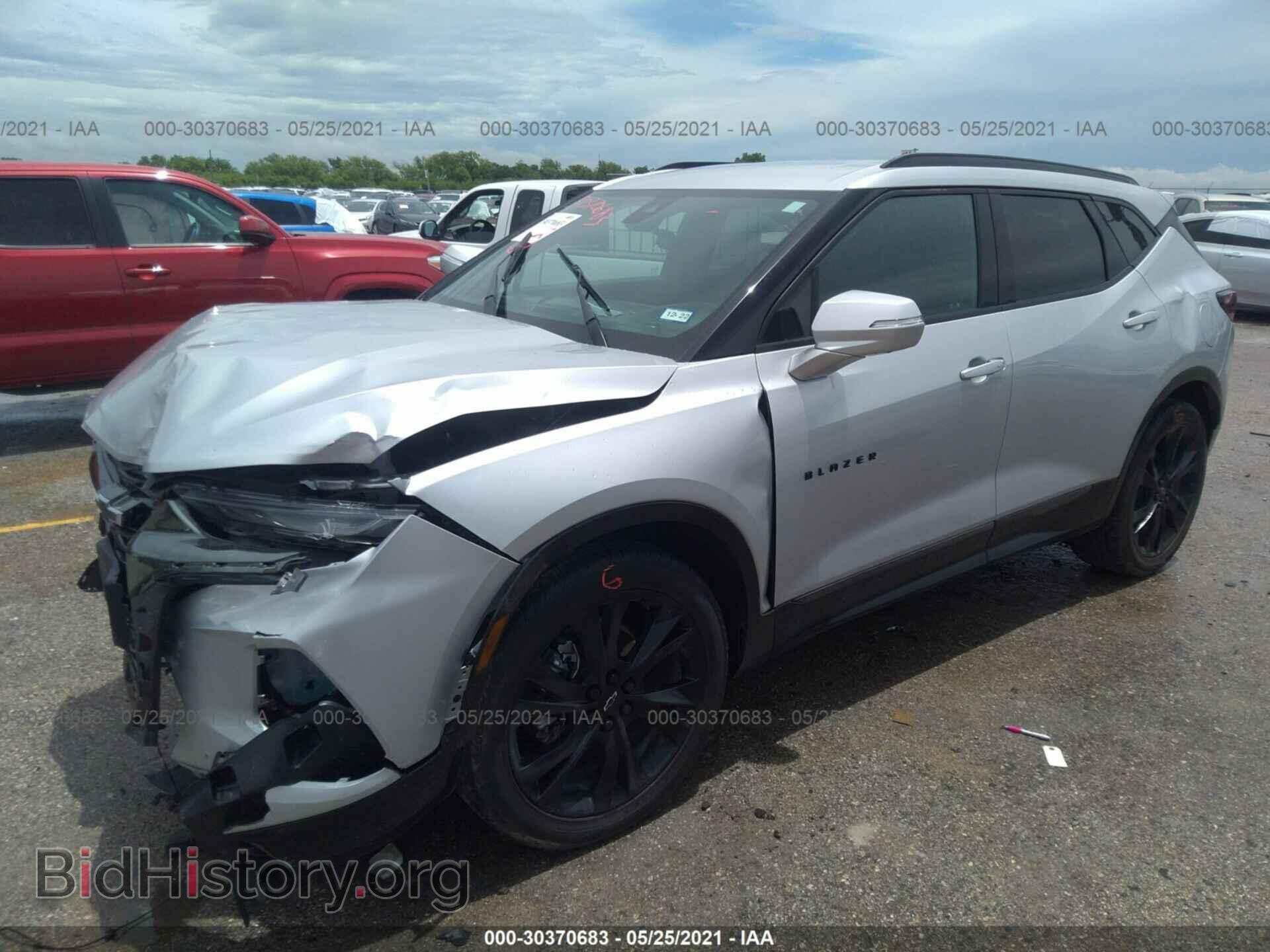 2021 CHEVROLET BLAZER - VIN: 3GNKBERS9MS511071 - Фото 2
