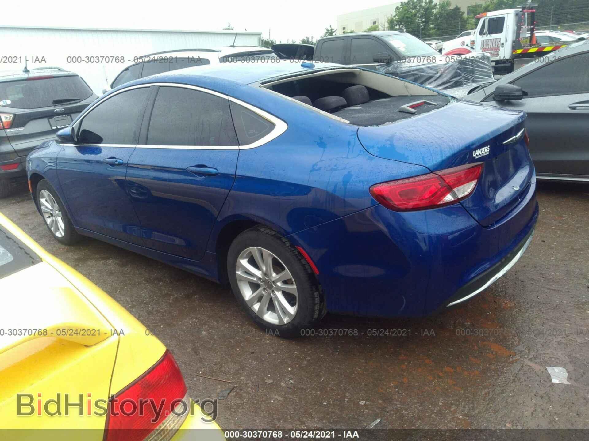 2015 CHRYSLER 200 - VIN: 1C3CCCAB5FN734963 - Фото 3