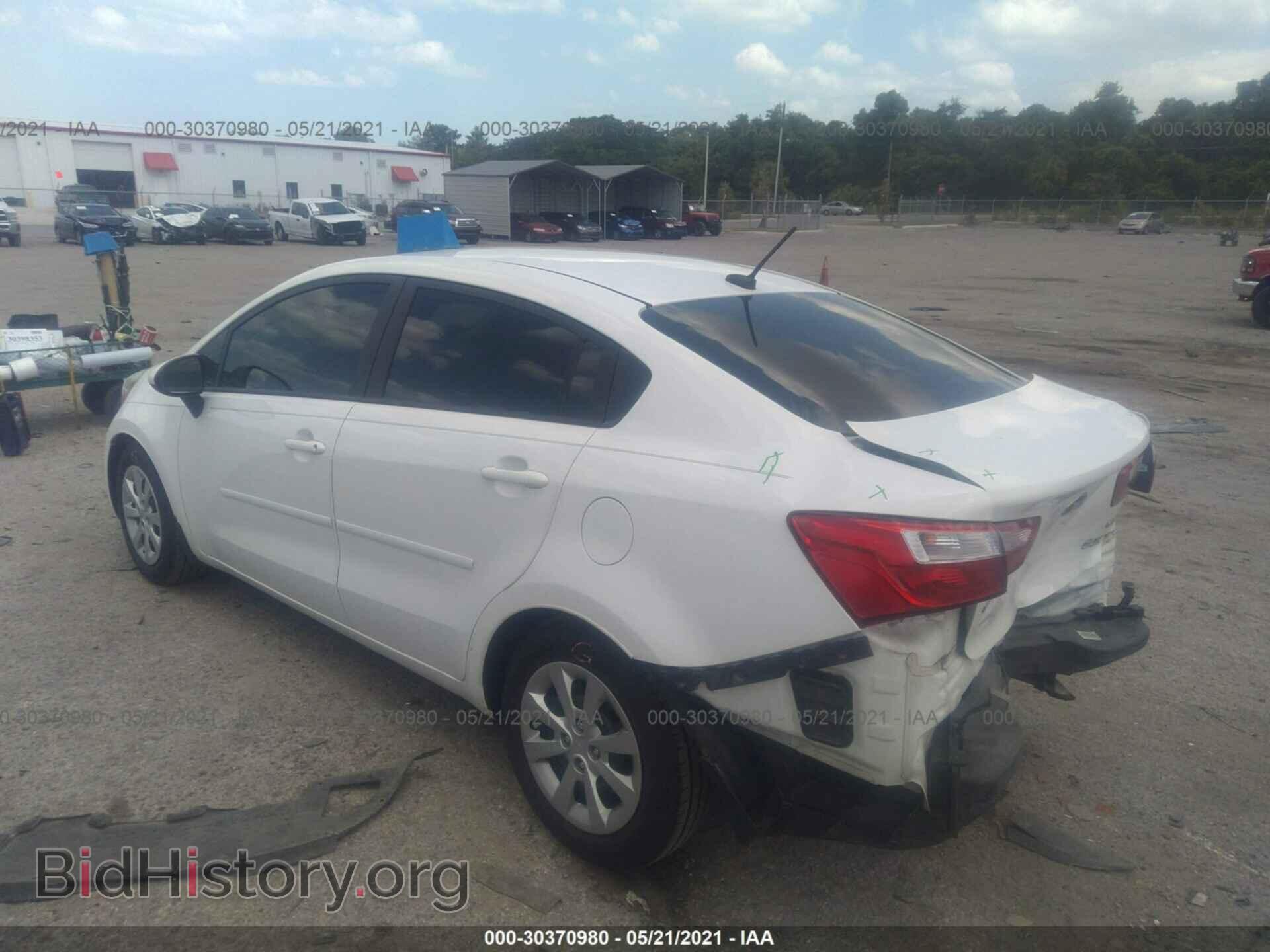 2016 KIA RIO - VIN: KNADM4A3XG6639982 - Фото 3