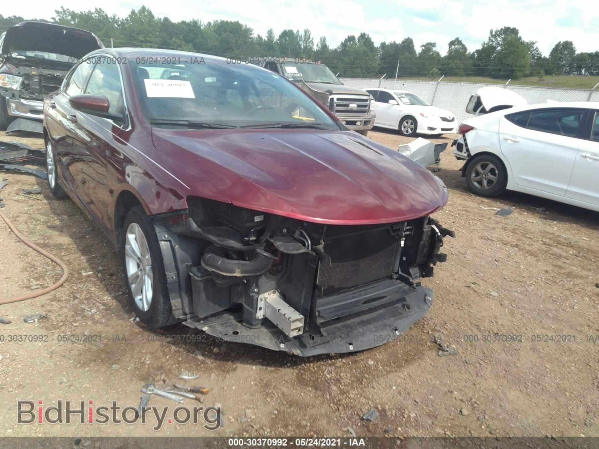 Фотография 1C3CCCAB5FN718620 - CHRYSLER 200 2015