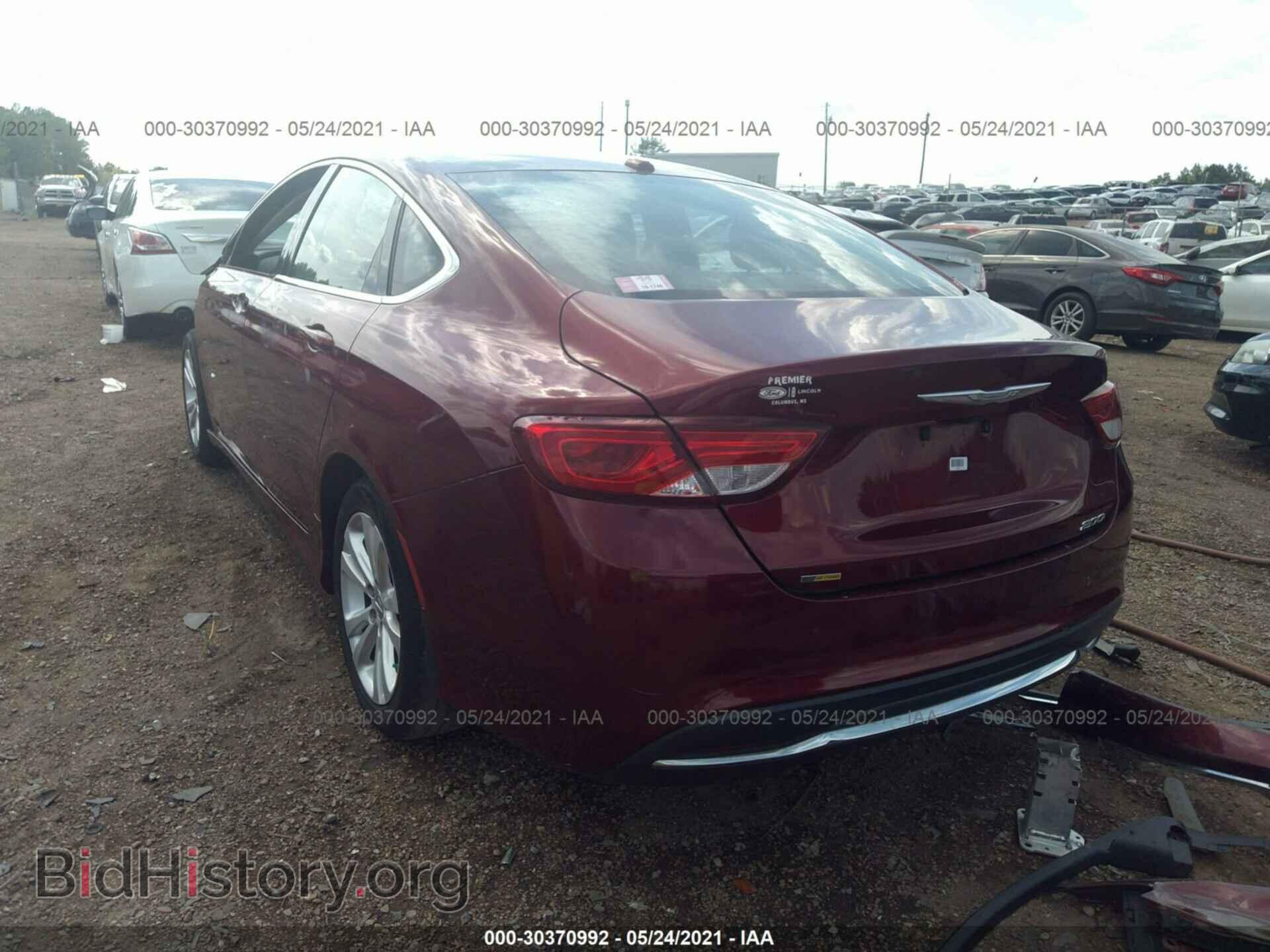 2015 CHRYSLER 200 - VIN: 1C3CCCAB5FN718620 - Фото 3
