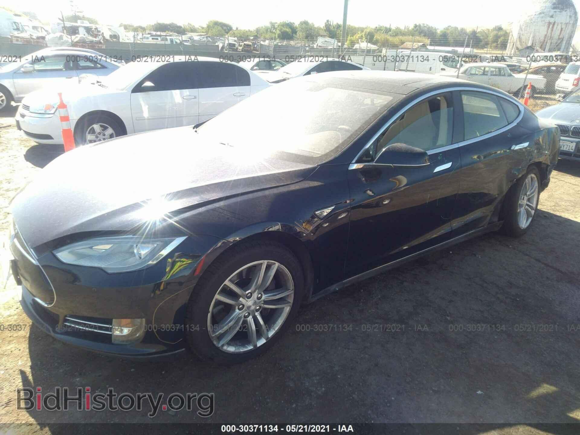 2013 TESLA MODEL S - VIN: 5YJSA1CN1DFP20370 - Photo 2